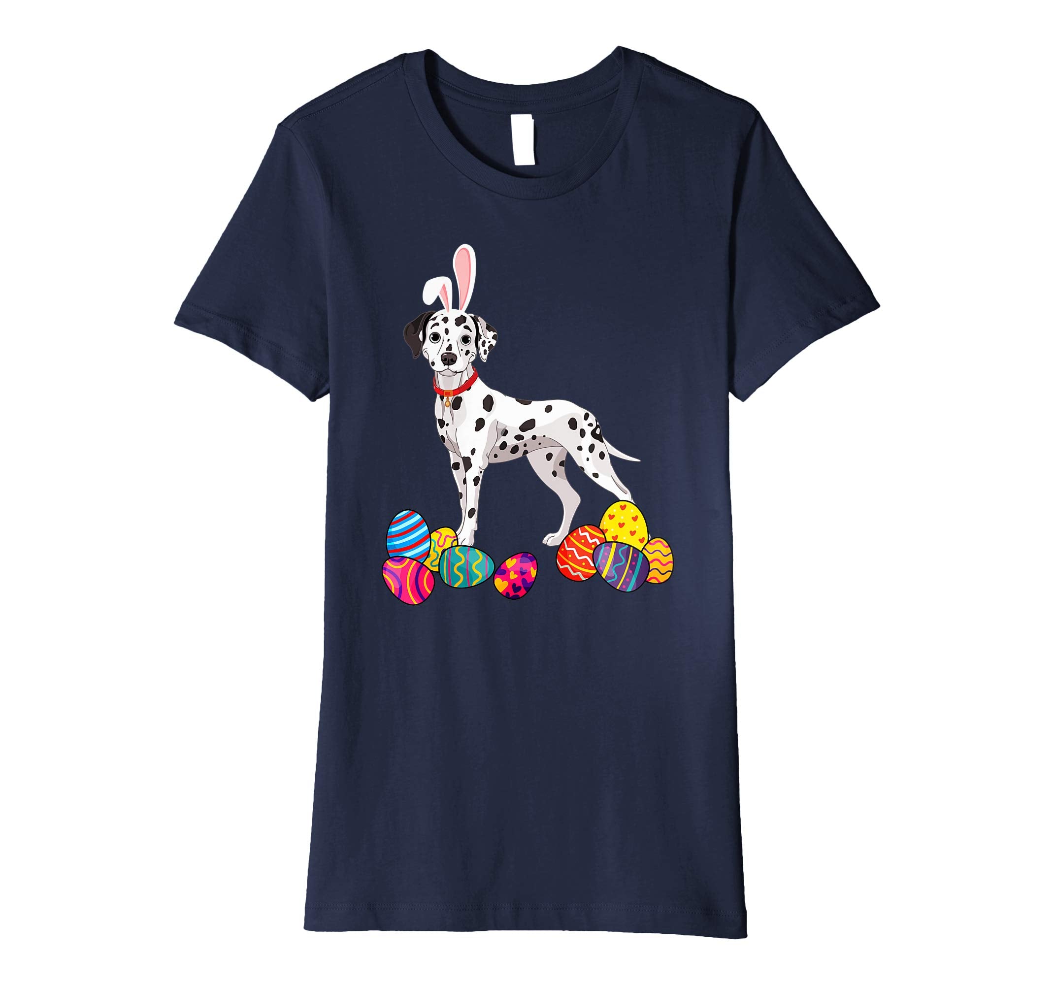 Dalmatian Bunny Ear With Egg Easter Easter Day Shirt