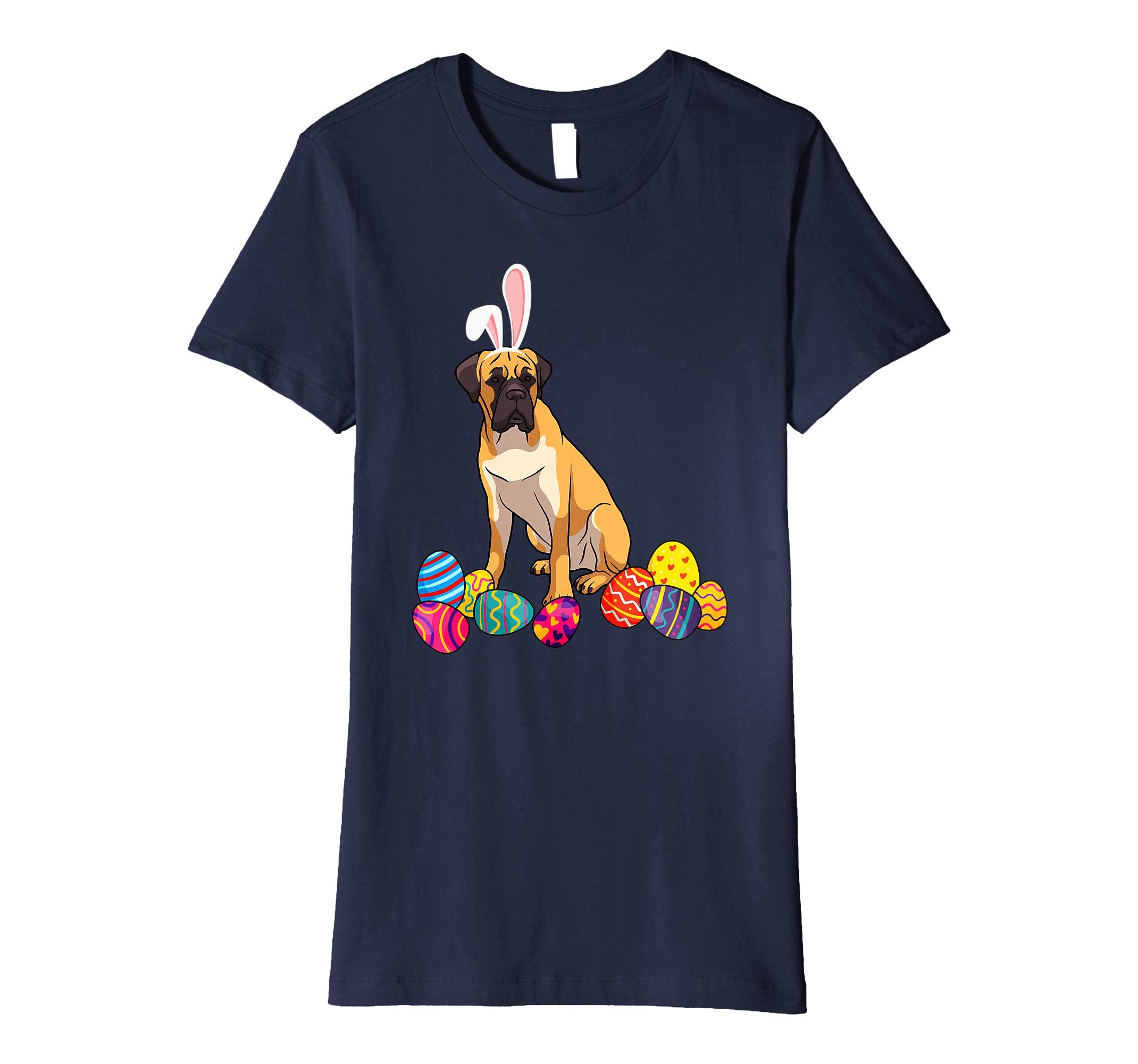 Mastiff Bunny Ear With Egg Easter Easter Day Shirt