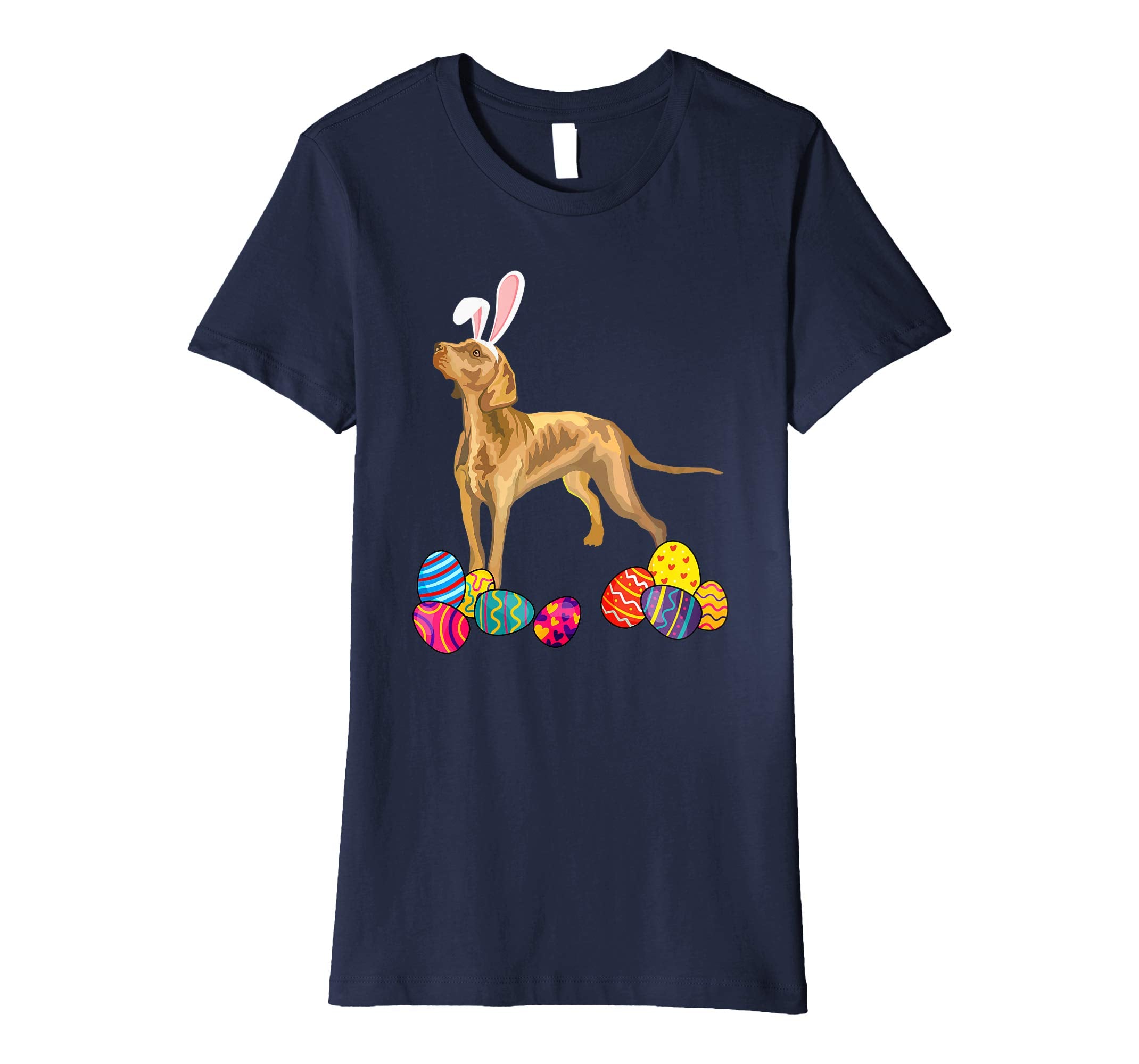 Weimaraner Bunny Ear With Egg Easter Easter Day Shirt