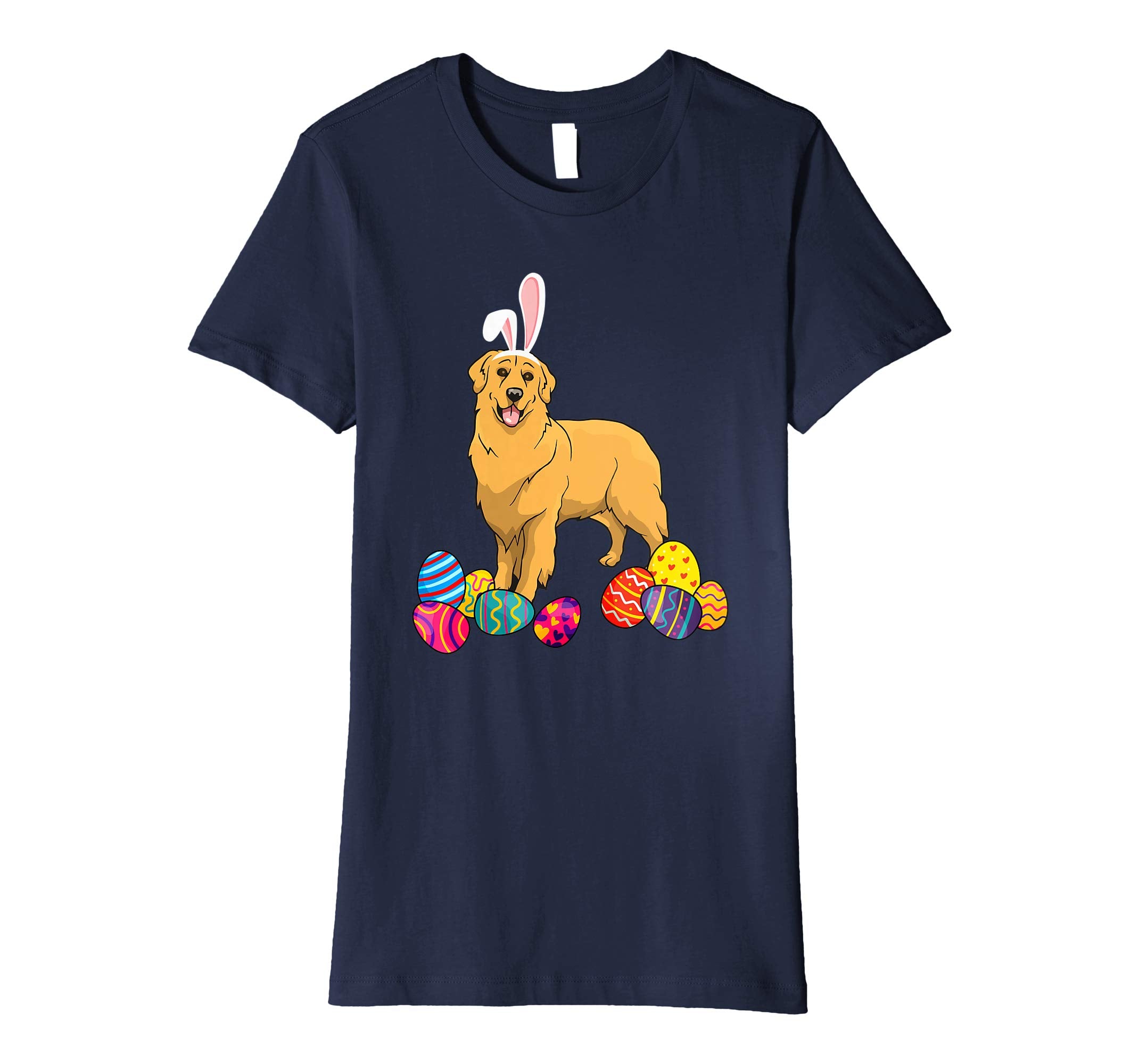 Golden Bunny Ear With Egg Easter Easter Day Shirt