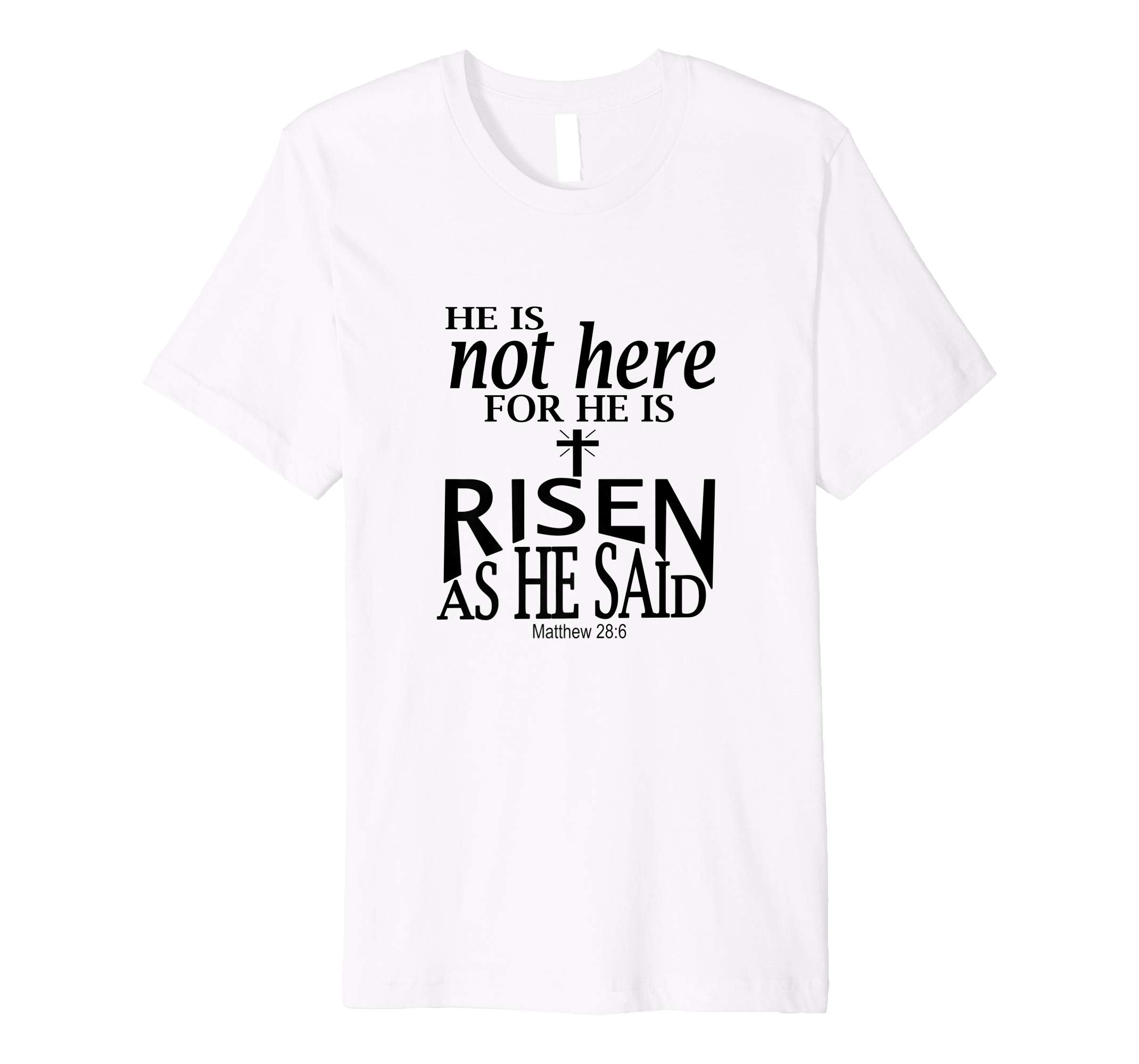 Easter Christian Shirts For Women &amp; Men-He Is Risen