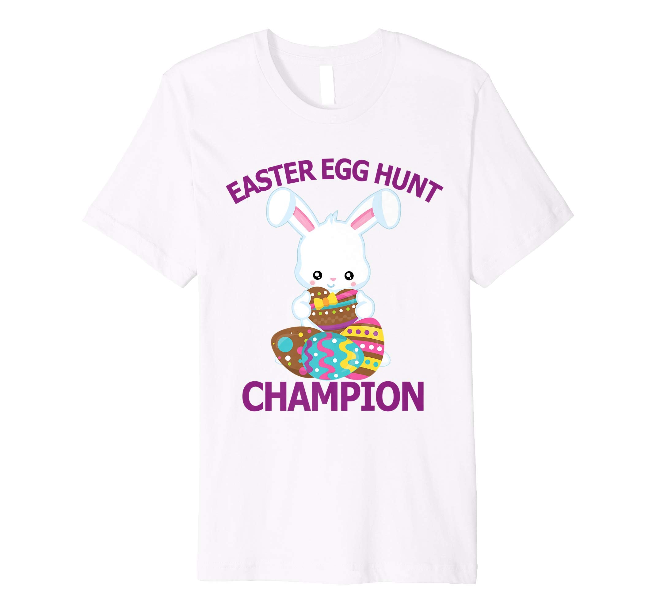 Easter Egg Hunt Champion T-Shirt Cute Bunny Rabbit Shirt