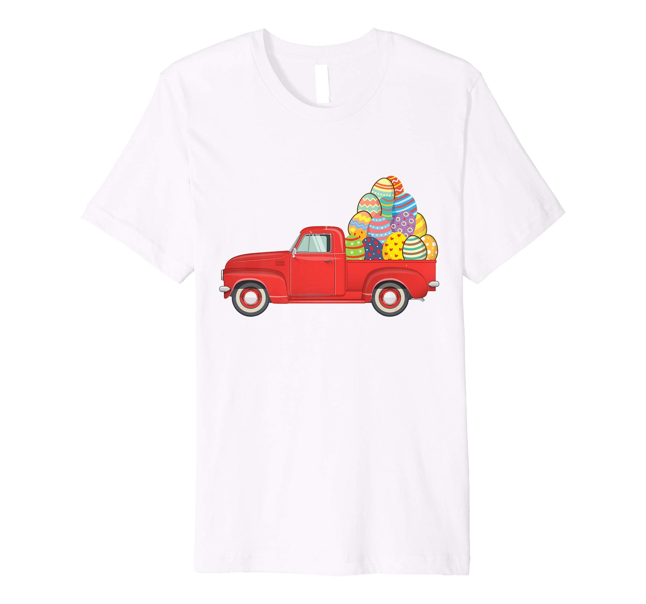 Digging Into Easter Day Egg Easter Truck Wagon Lover Shirt