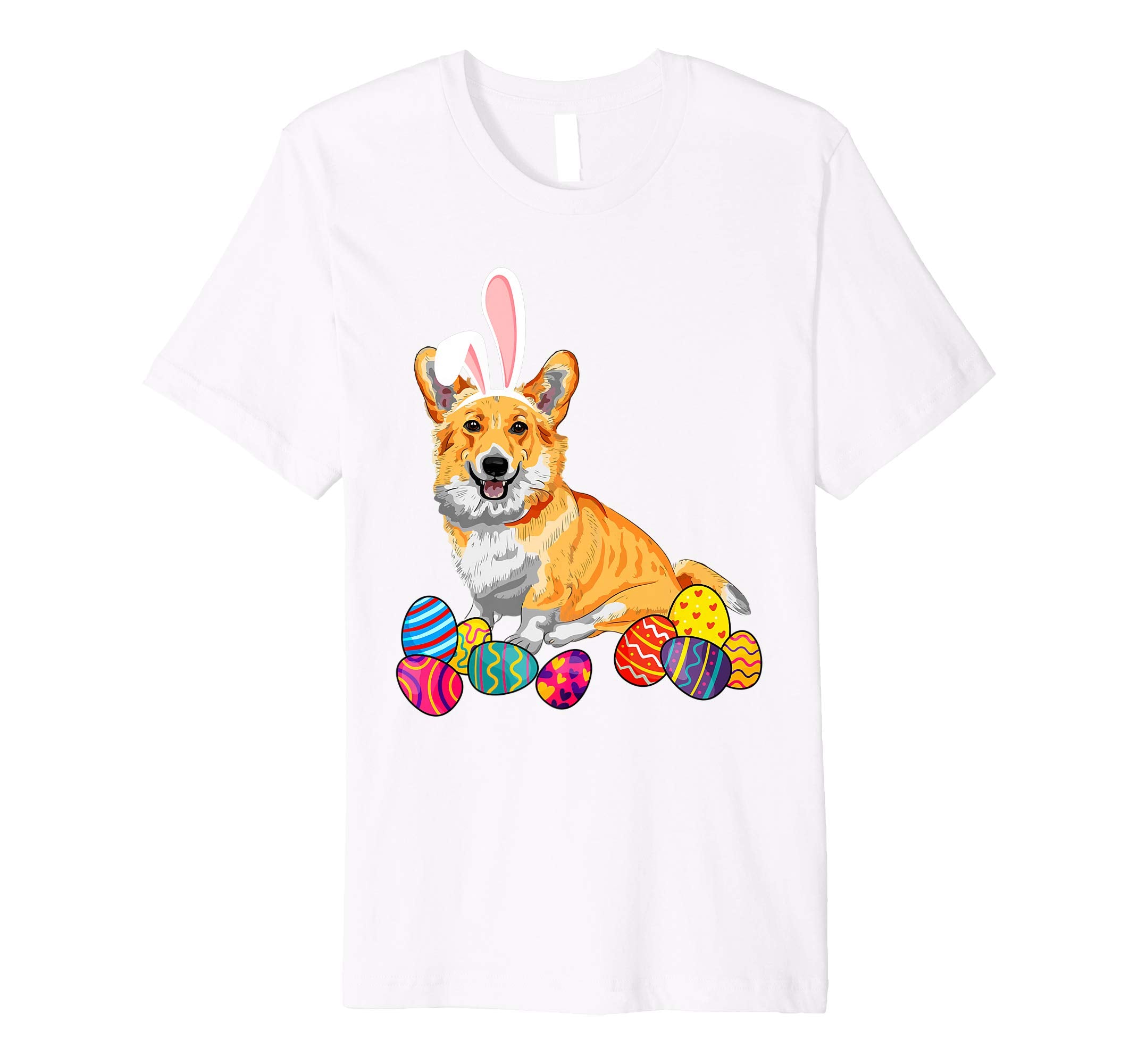 Corgi Bunny Ear With Egg Easter Easter Day Shirt