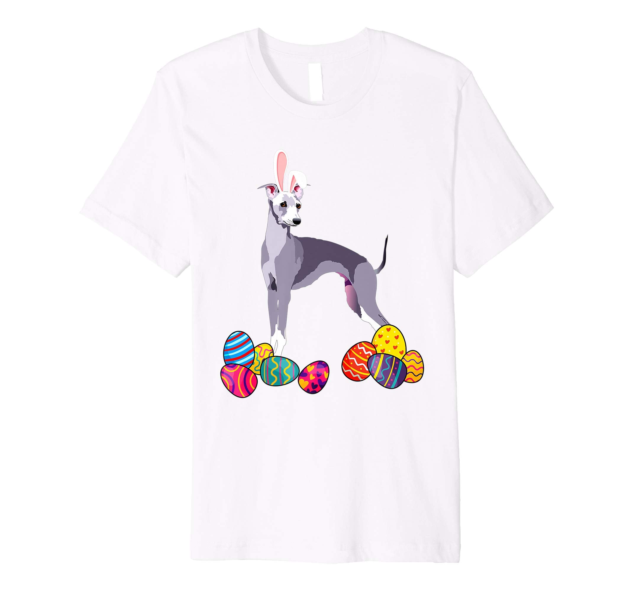 Italian Greyhound Bunny Ear With Egg Easter Easter Day Shirt