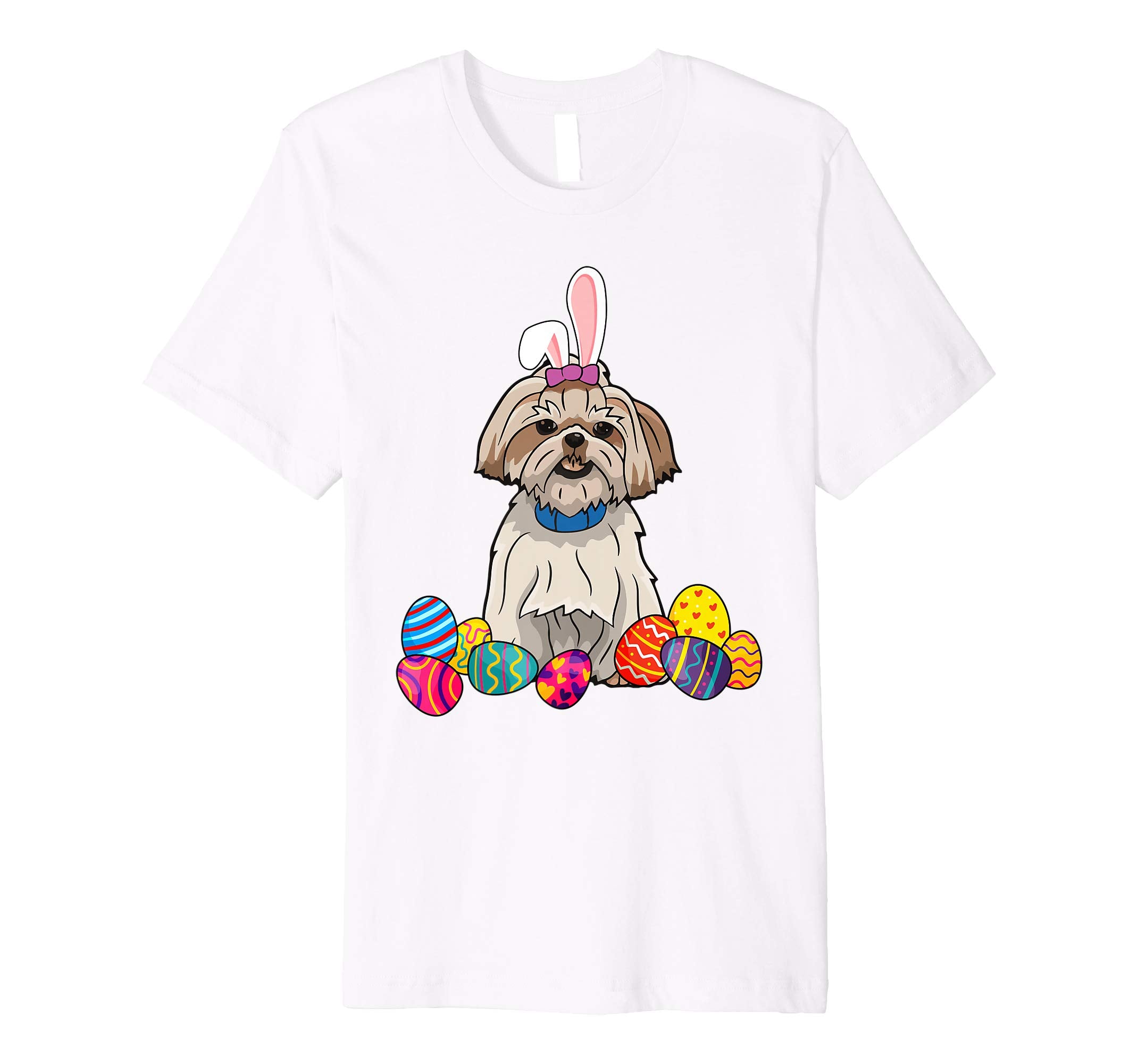 Shih Tzu Bunny Ear With Egg Easter Easter Day Shirt