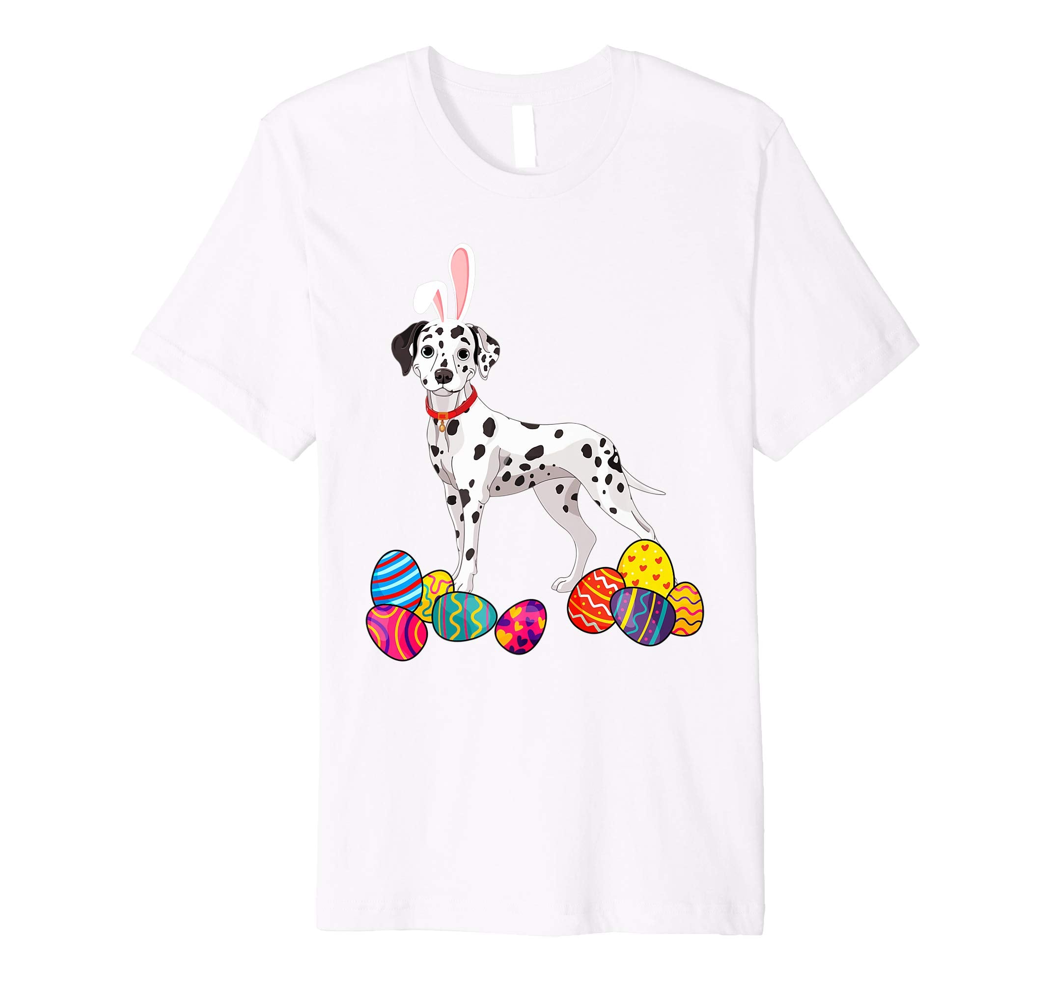 Dalmatian Bunny Ear With Egg Easter Easter Day Shirt