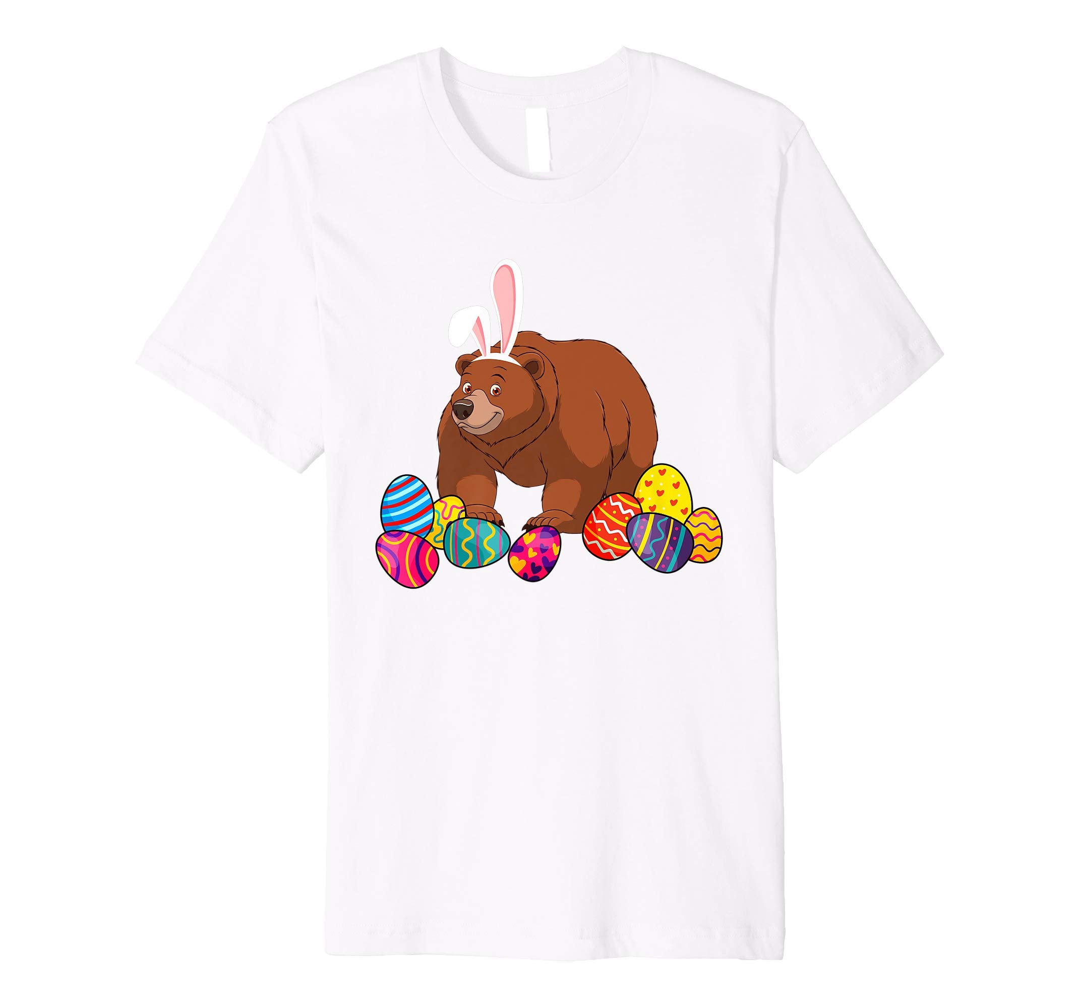Bear Bunny Ear With Egg Easter Easter Day Shirt