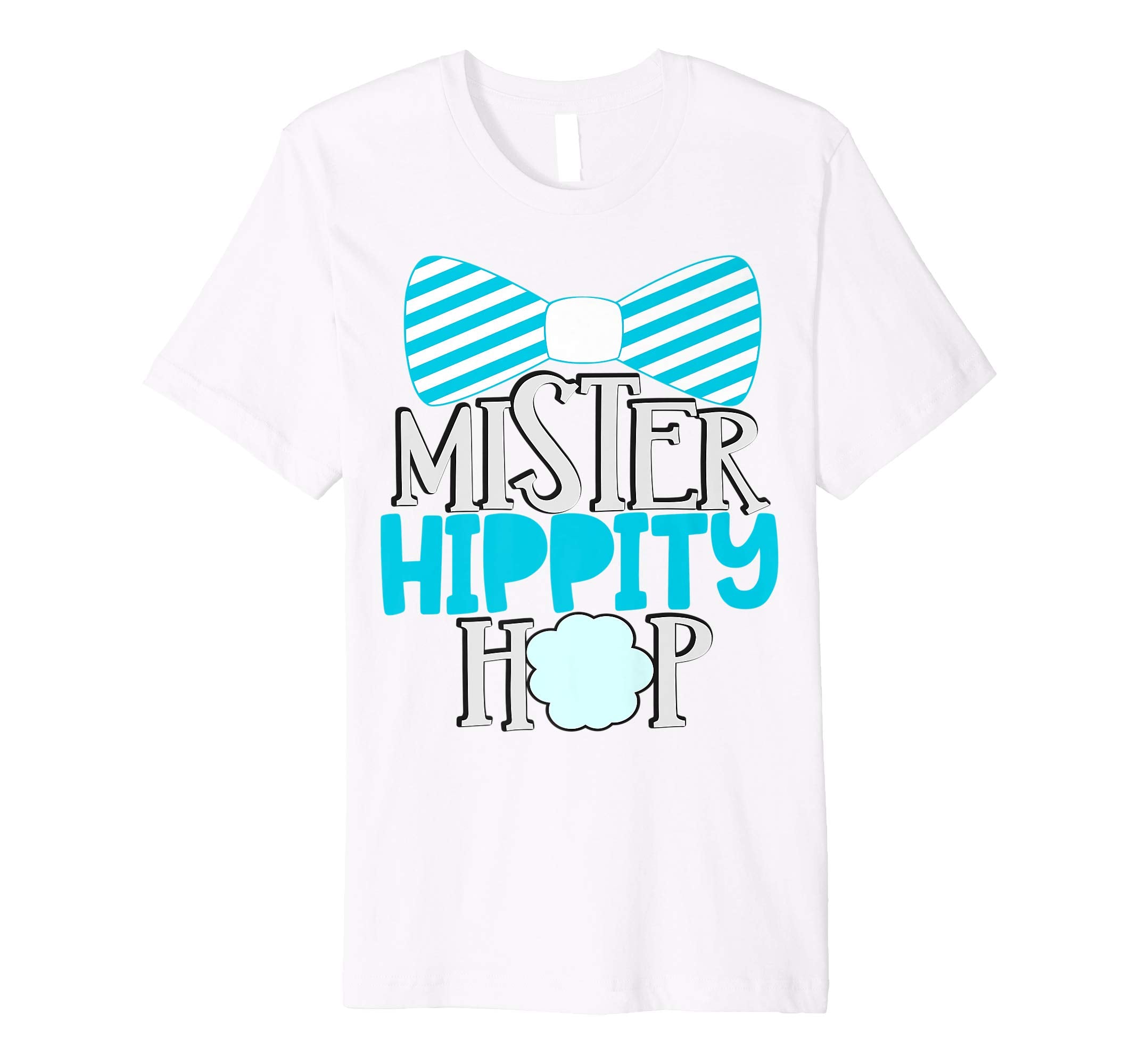 Boys Easter Shirt Kids Cute Mister Hippity Hop Bow Tie