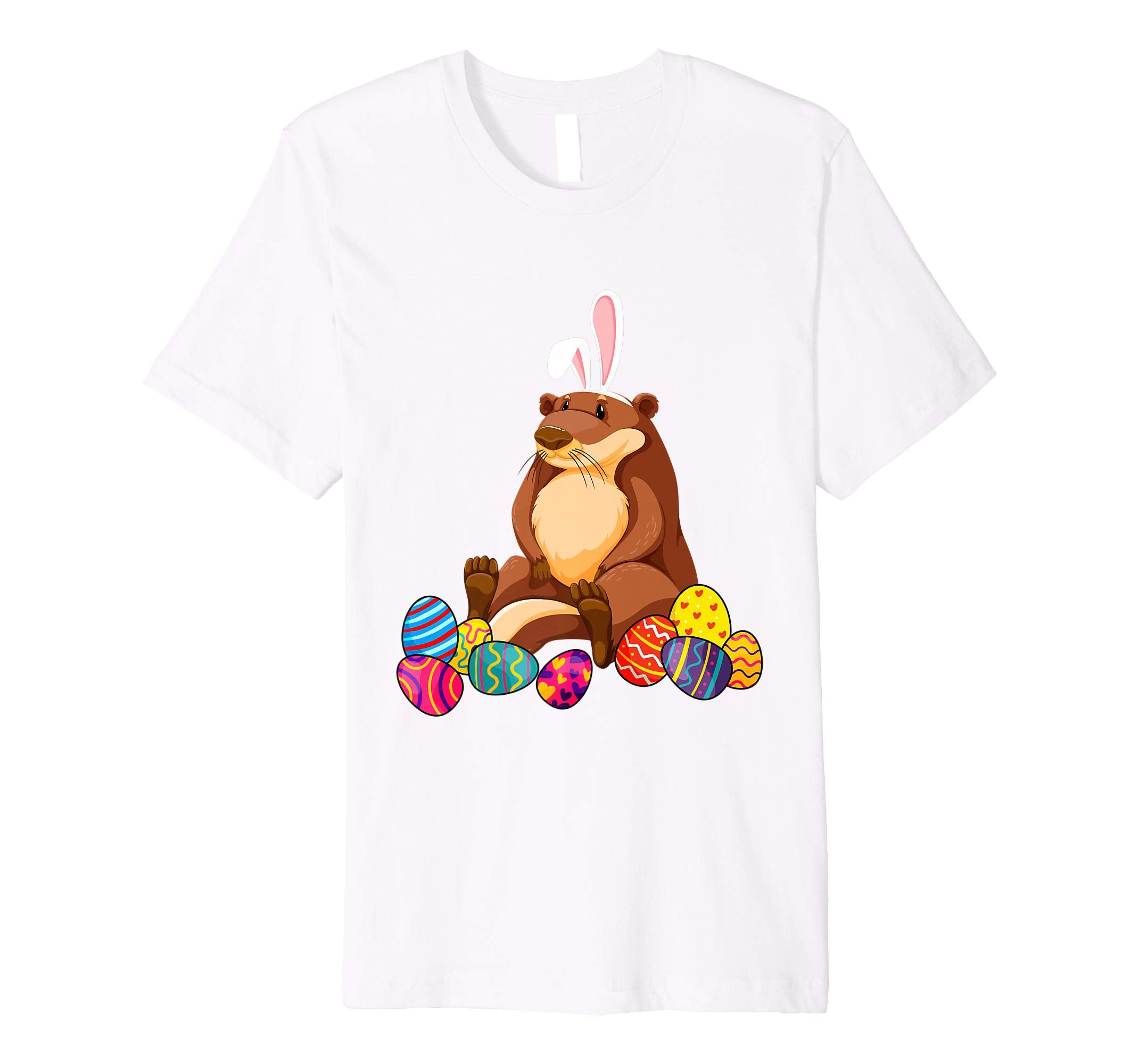 Otter Bunny Ear With Egg Easter Easter Day Shirt