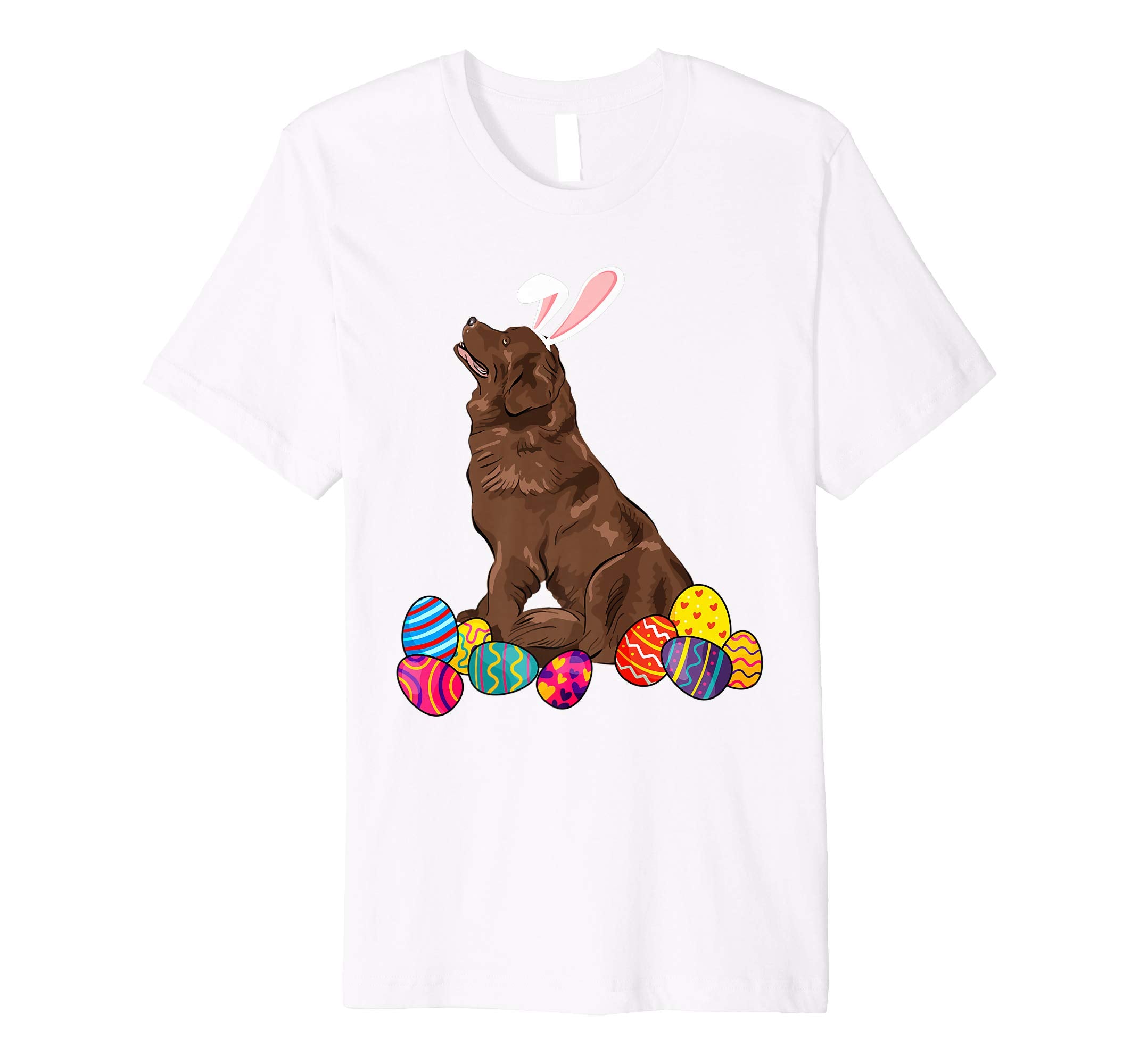 Newfoundland Bunny Ear With Egg Easter Easter Day Shirt