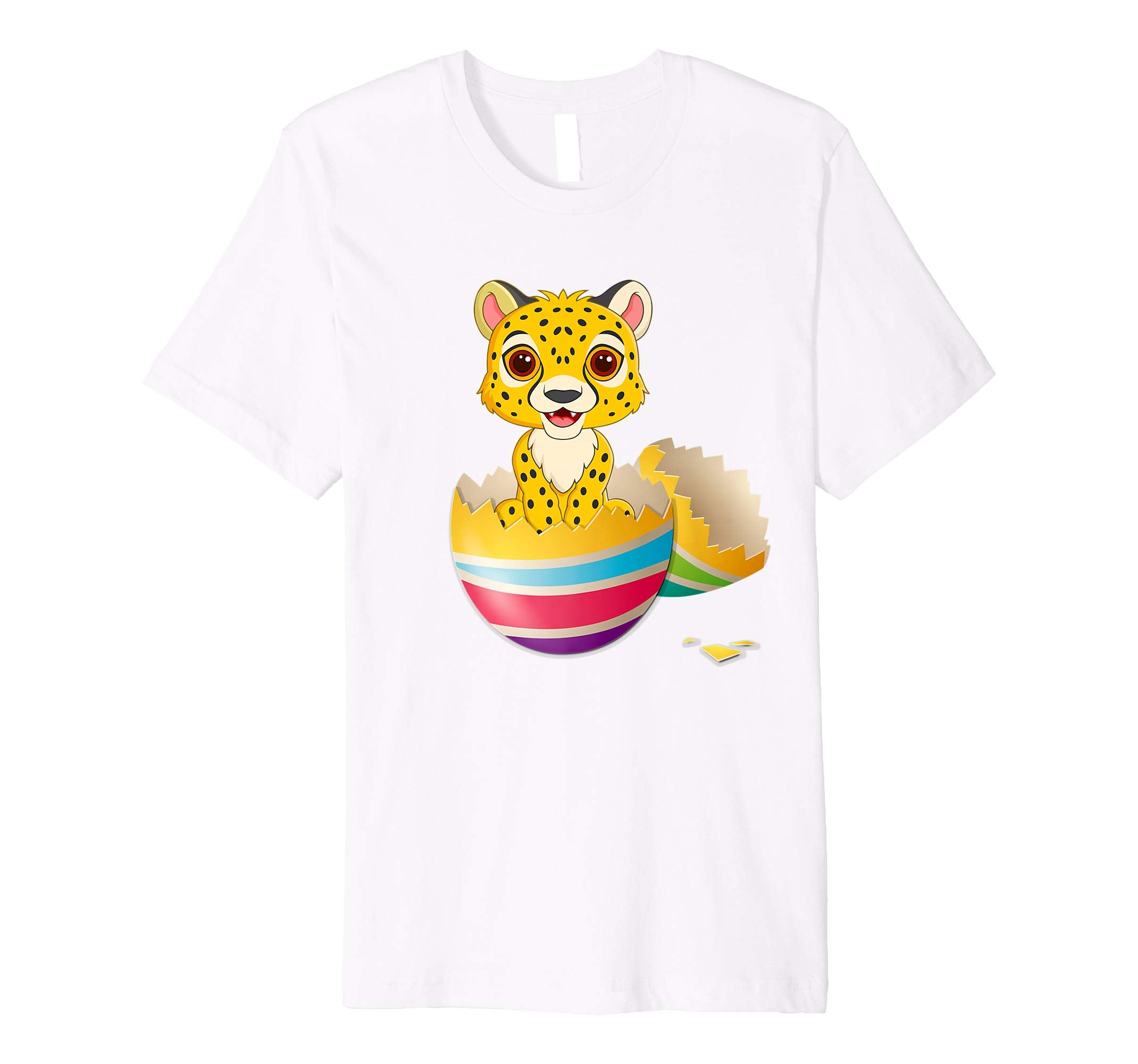 Baby Cheetah Hatching From Easter Egg Easter Day Shirt