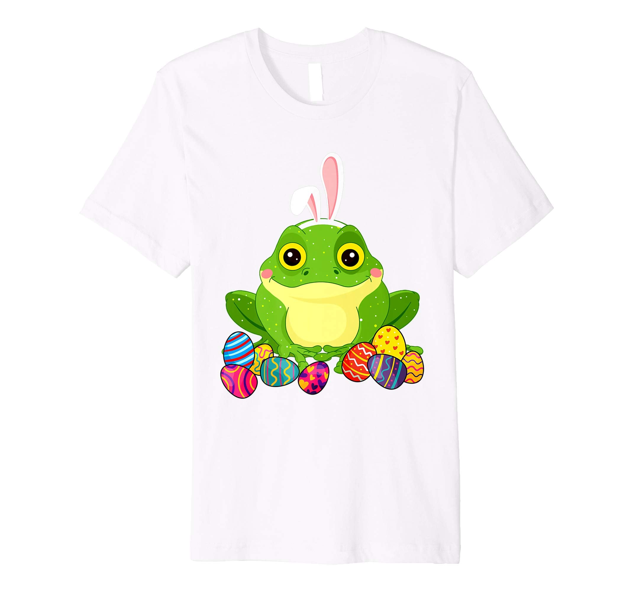 Frog Bunny Ear With Egg Easter Easter Day Shirt