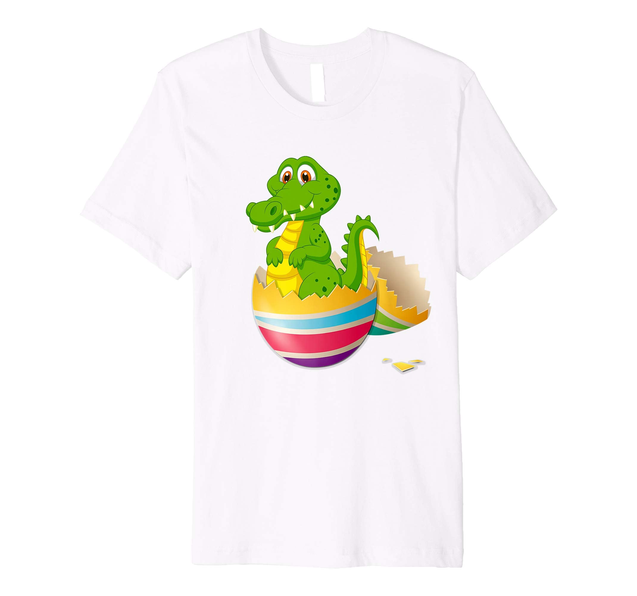 Baby Crocodile Hatching From Easter Egg Easter Day Shirt