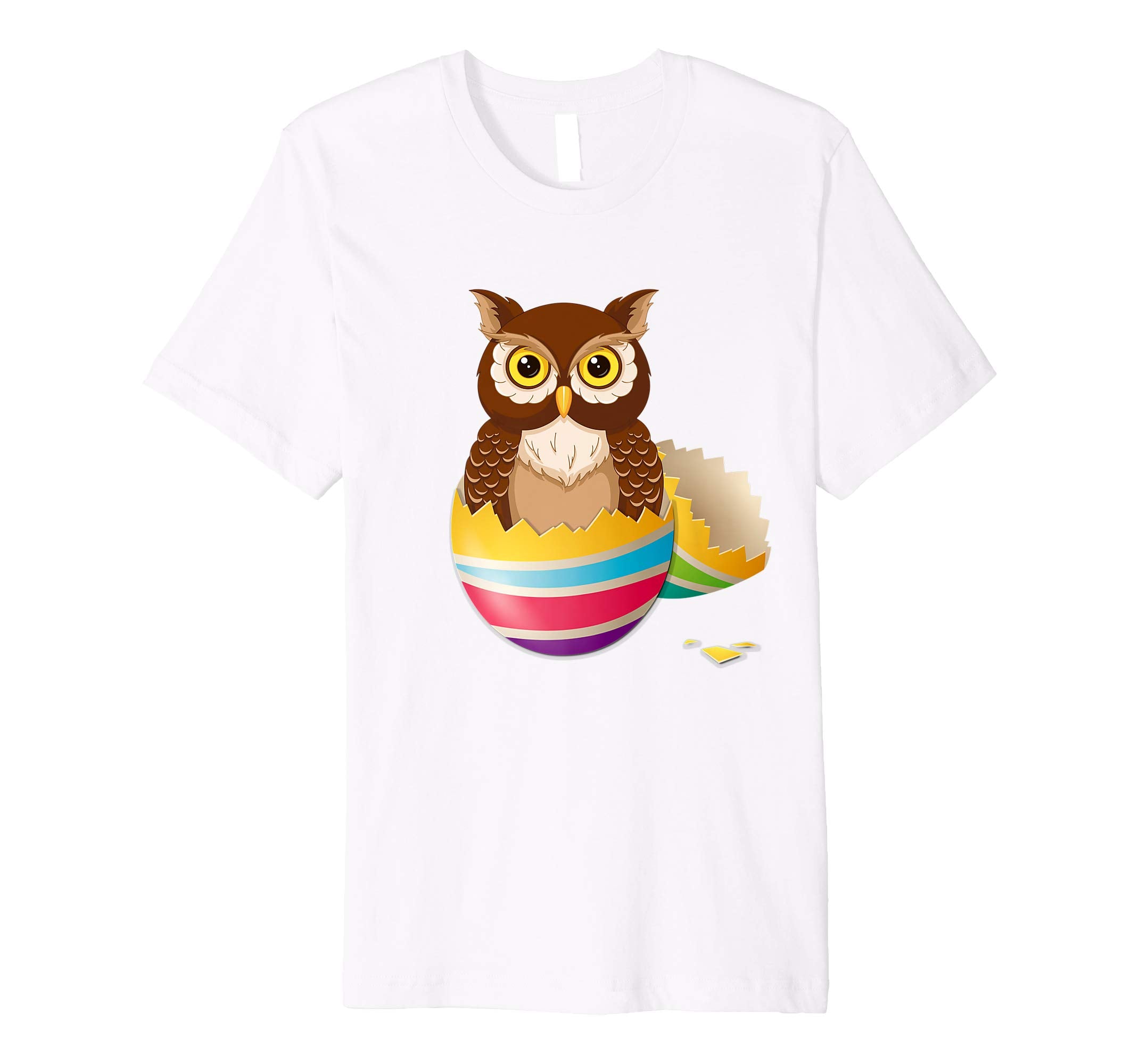 Baby Owl Hatching From Easter Egg Easter Day Shirt