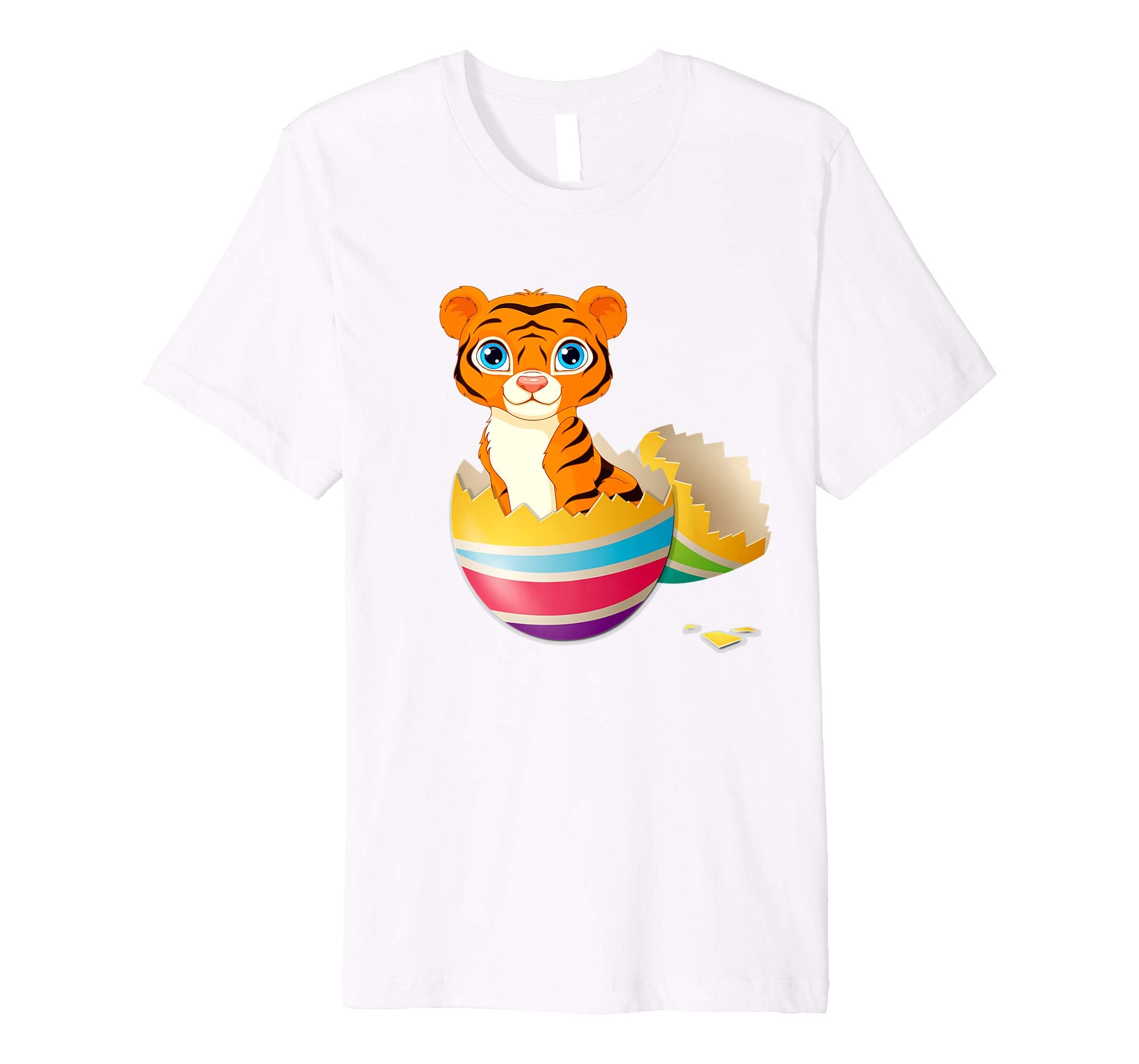Baby Tiger Hatching From Easter Egg Easter Day Shirt