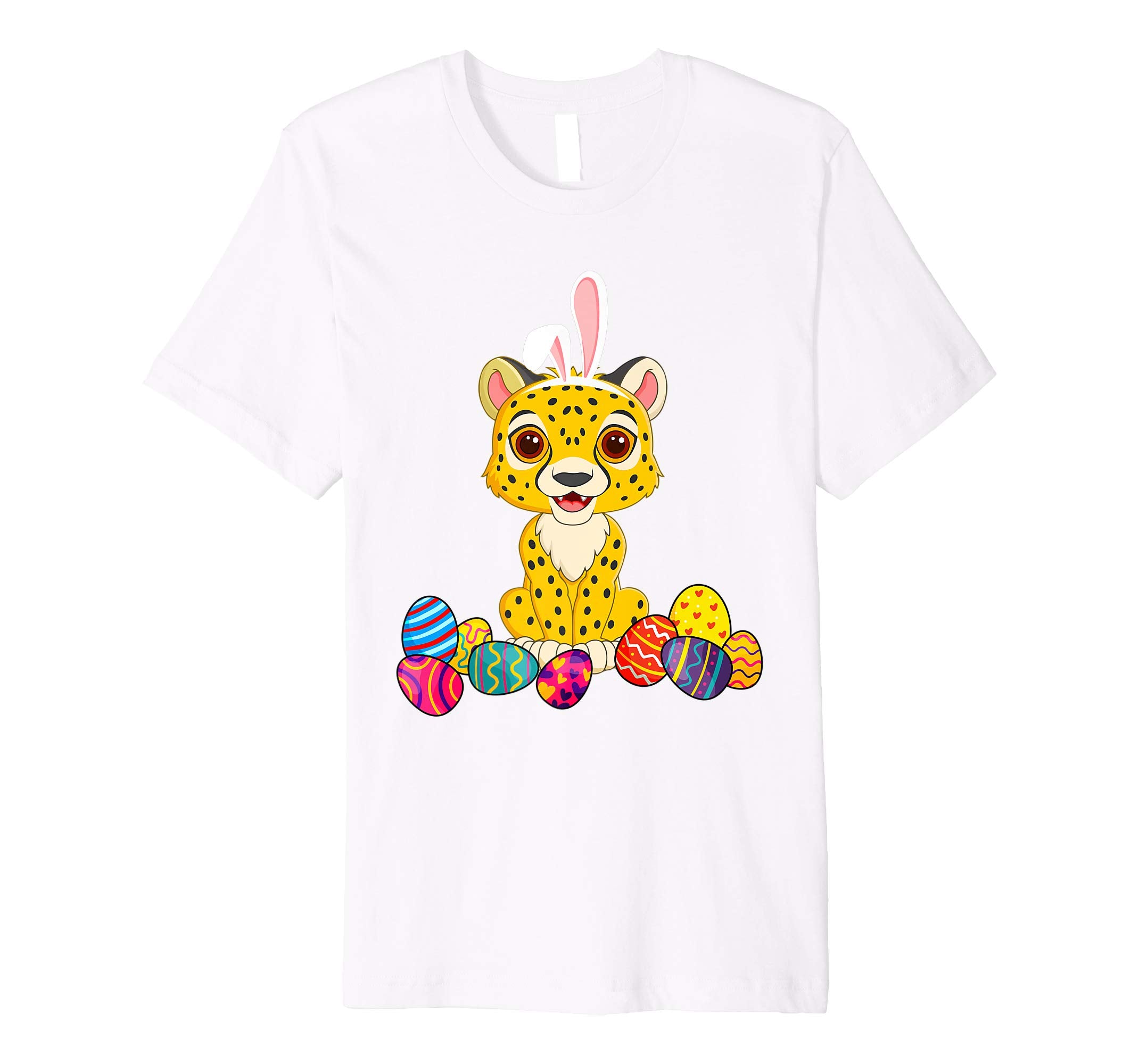 Cheetah Bunny Ear With Egg Easter Easter Day Shirt