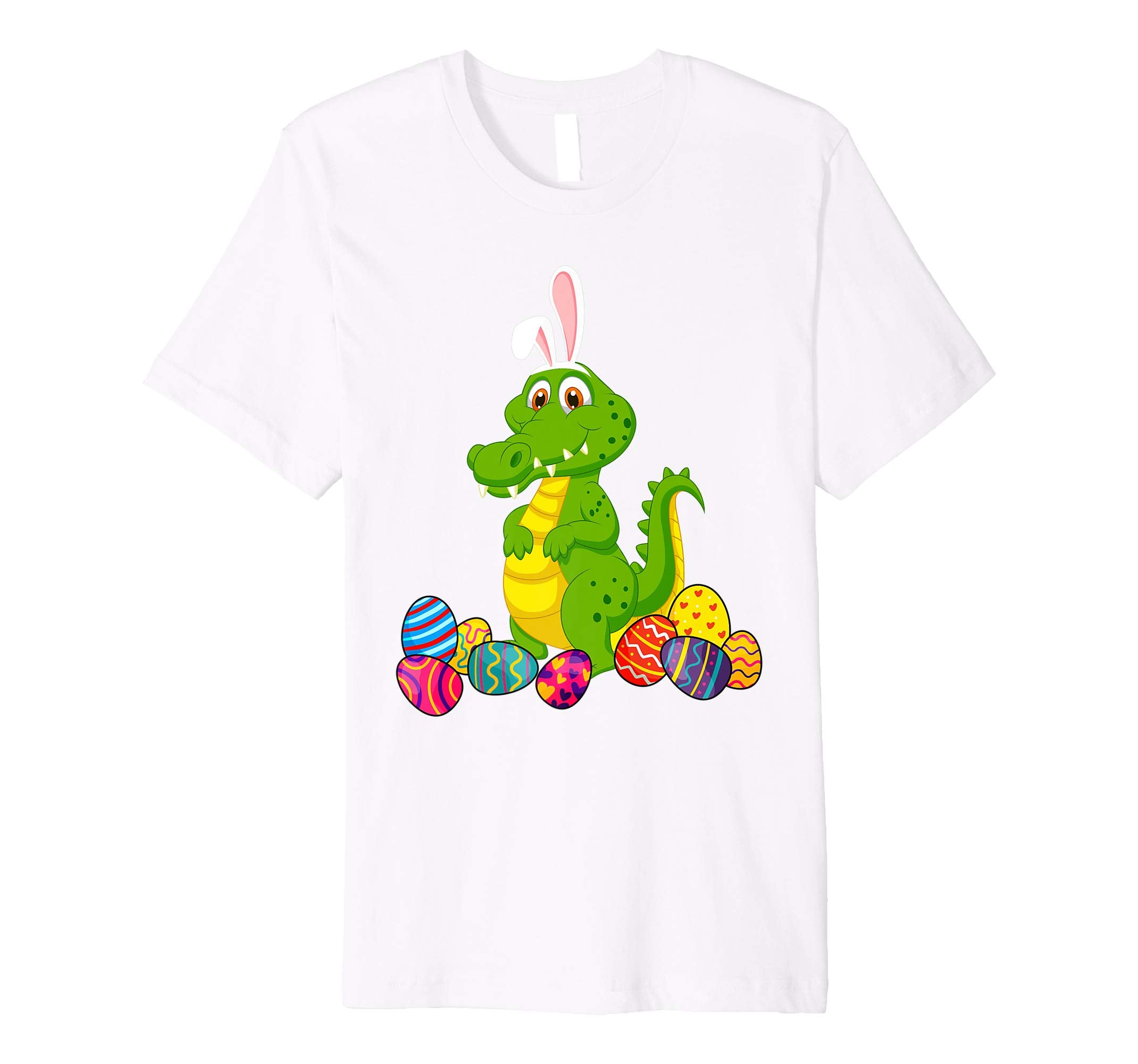 Crocodile Bunny Ear With Egg Easter Easter Day Shirt