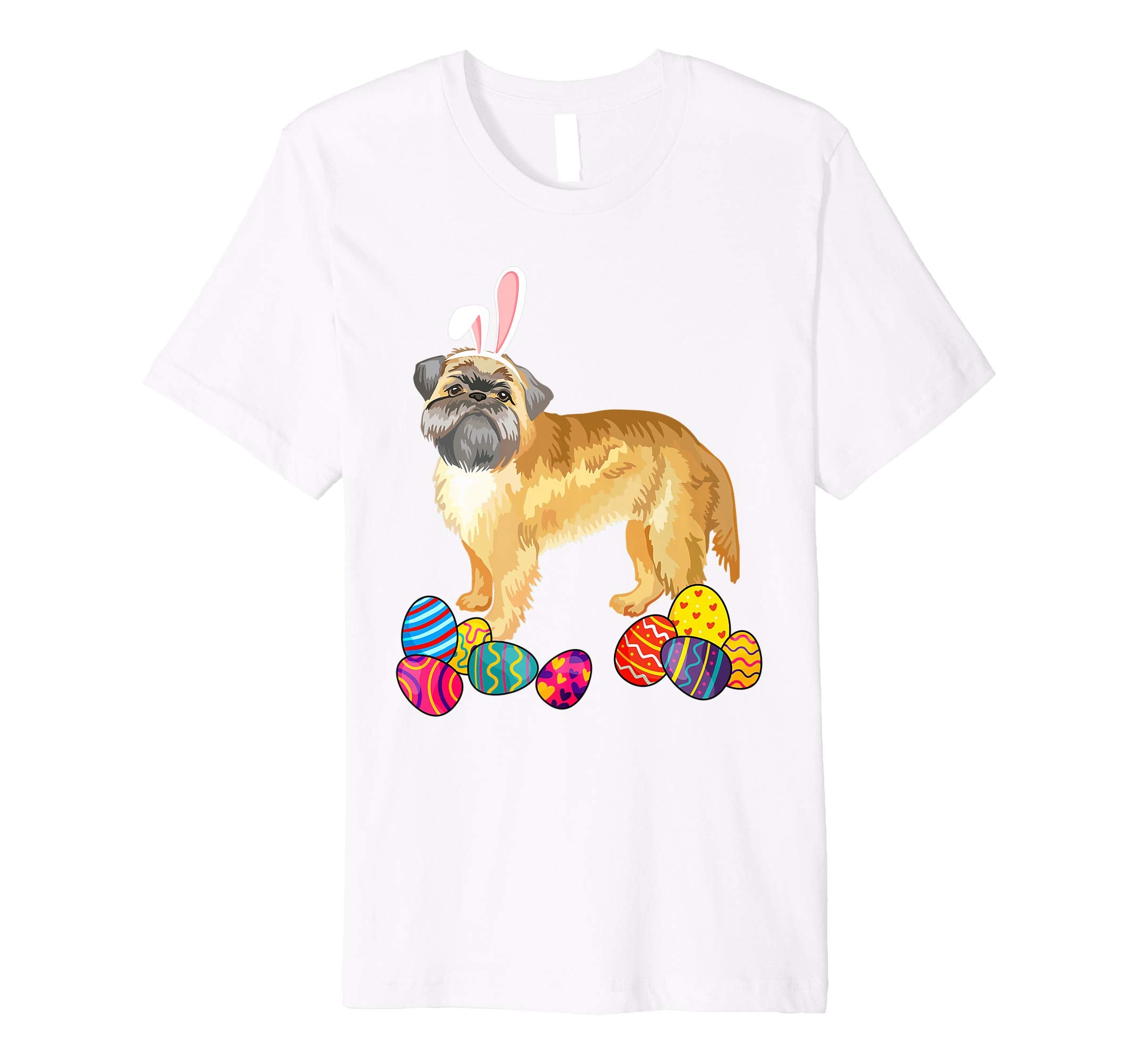Brussels Griffon Bunny Ear With Egg Easter Easter Day Shirt
