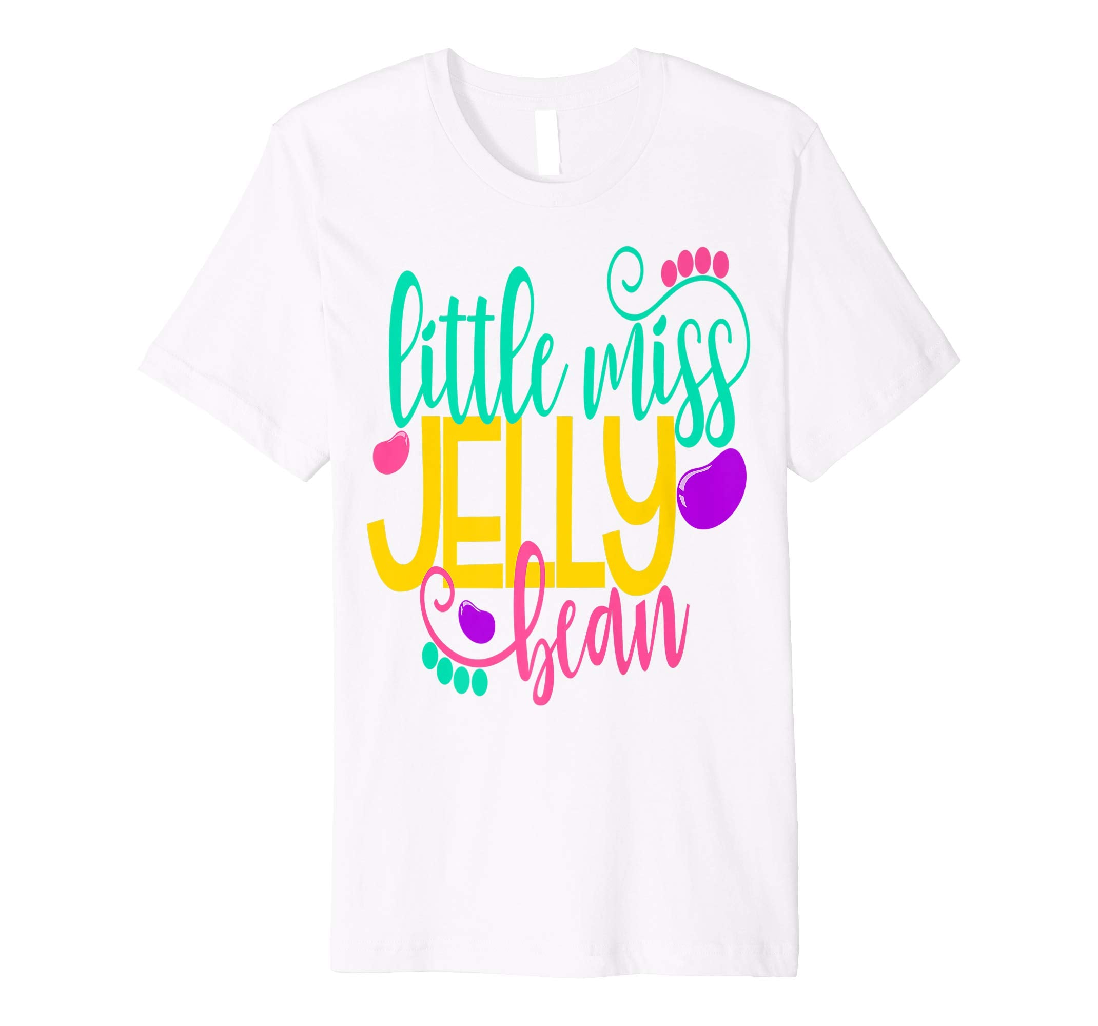 Girls Easter Shirt Kids LittleMiss Jelly Bean Daughter Cute