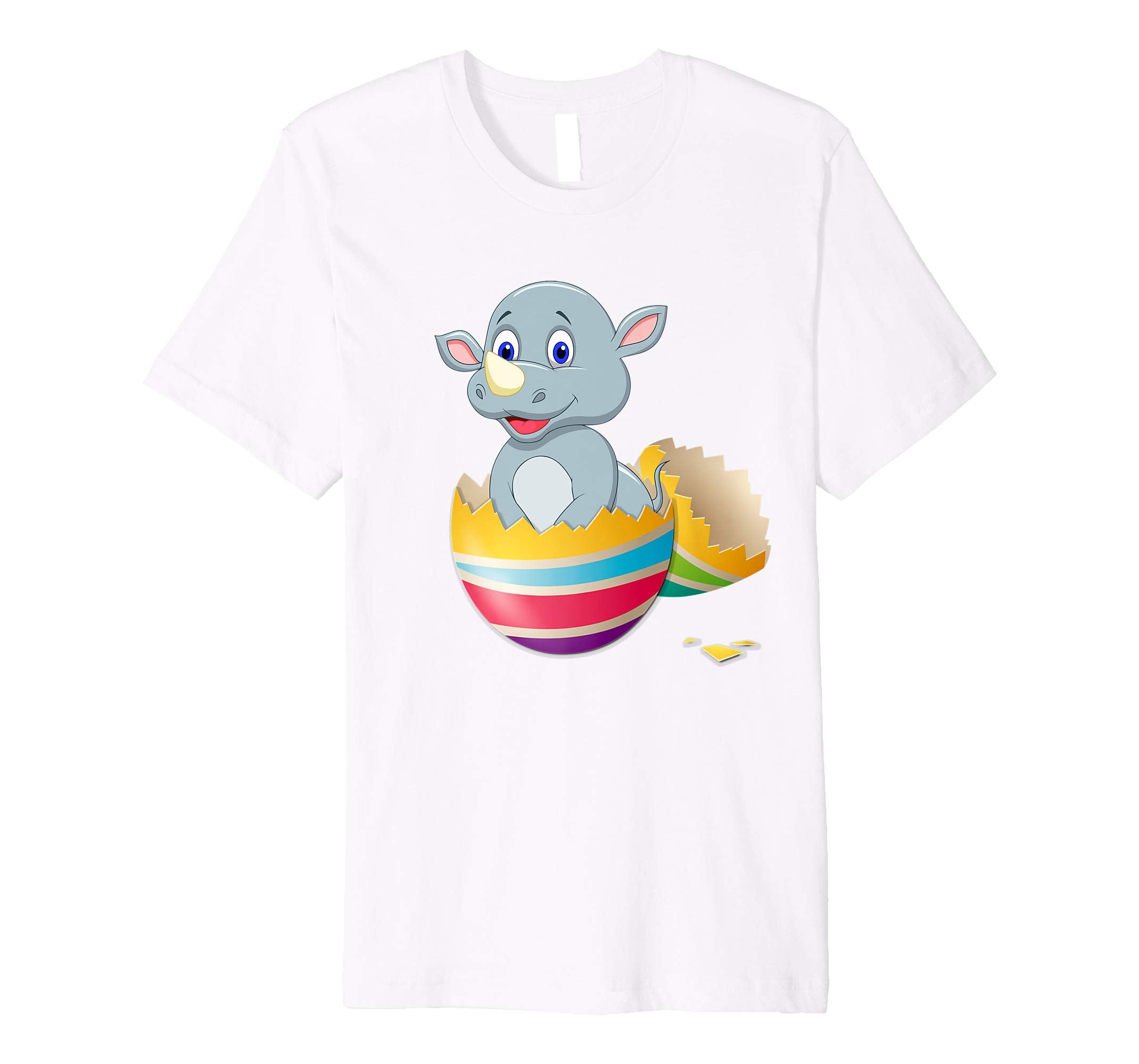 Baby Rhino Hatching From Easter Egg Easter Day Shirt