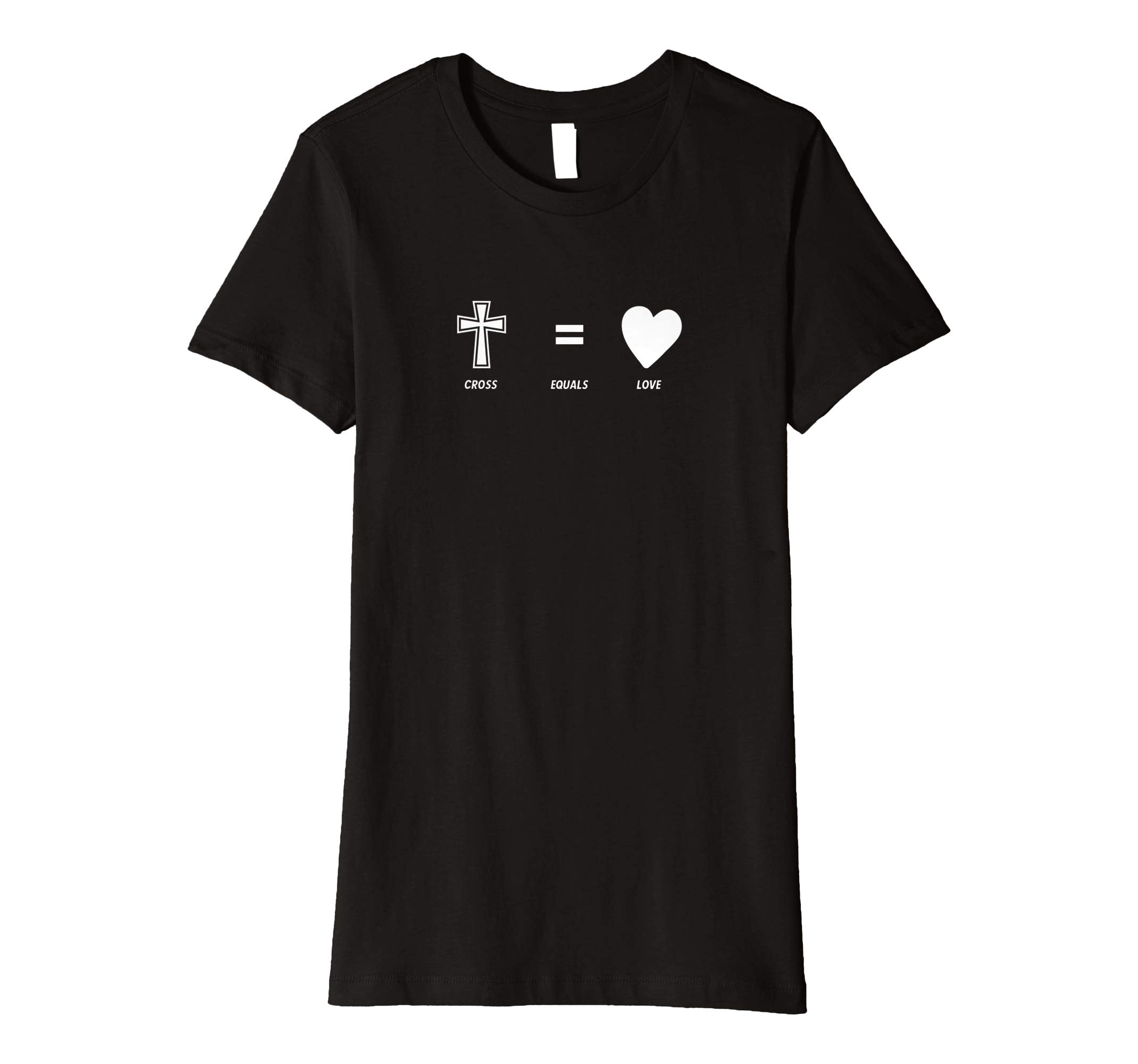 Cross Equals Love Inspiring Easter Christian Gift Shirt
