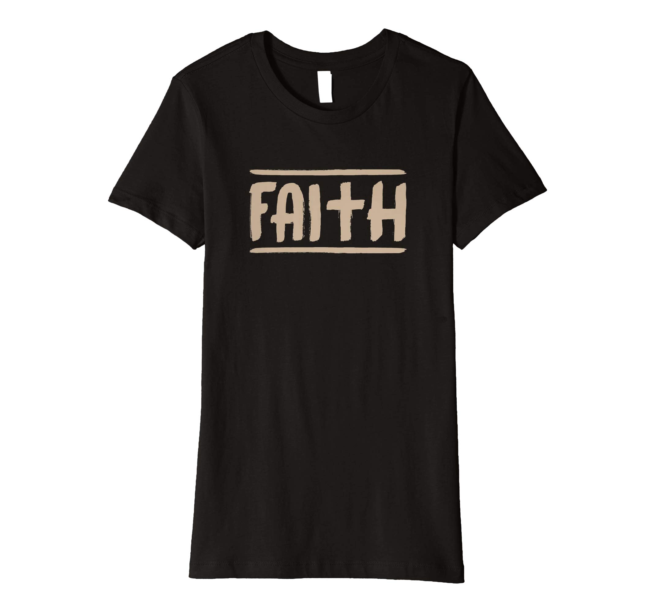 Faith Christian Cross Christian Easter Bible Gift T-Shirt