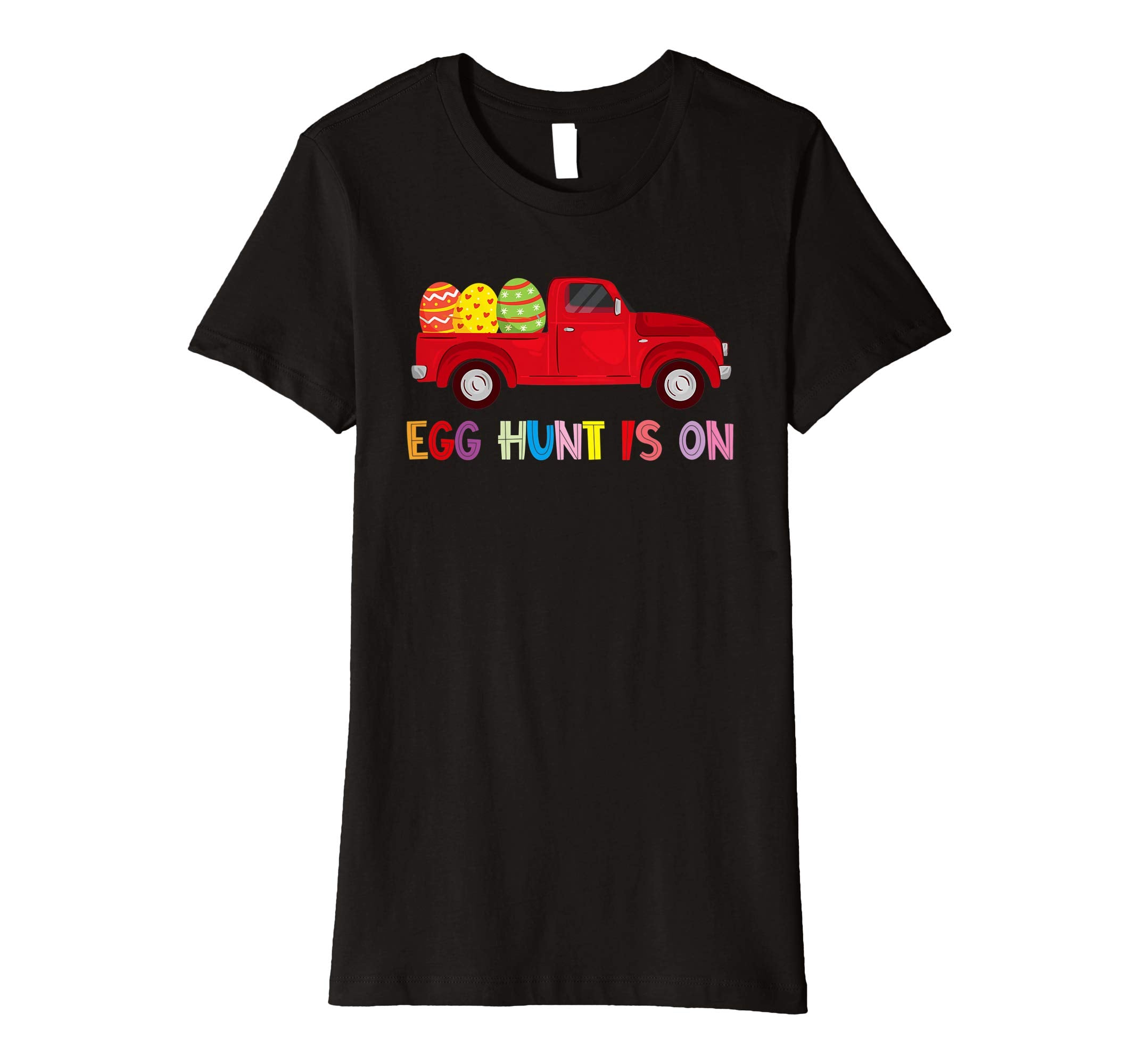 Happy Easter Truck Egg Hunt Is On Kids Boys Girls Shirt Gift