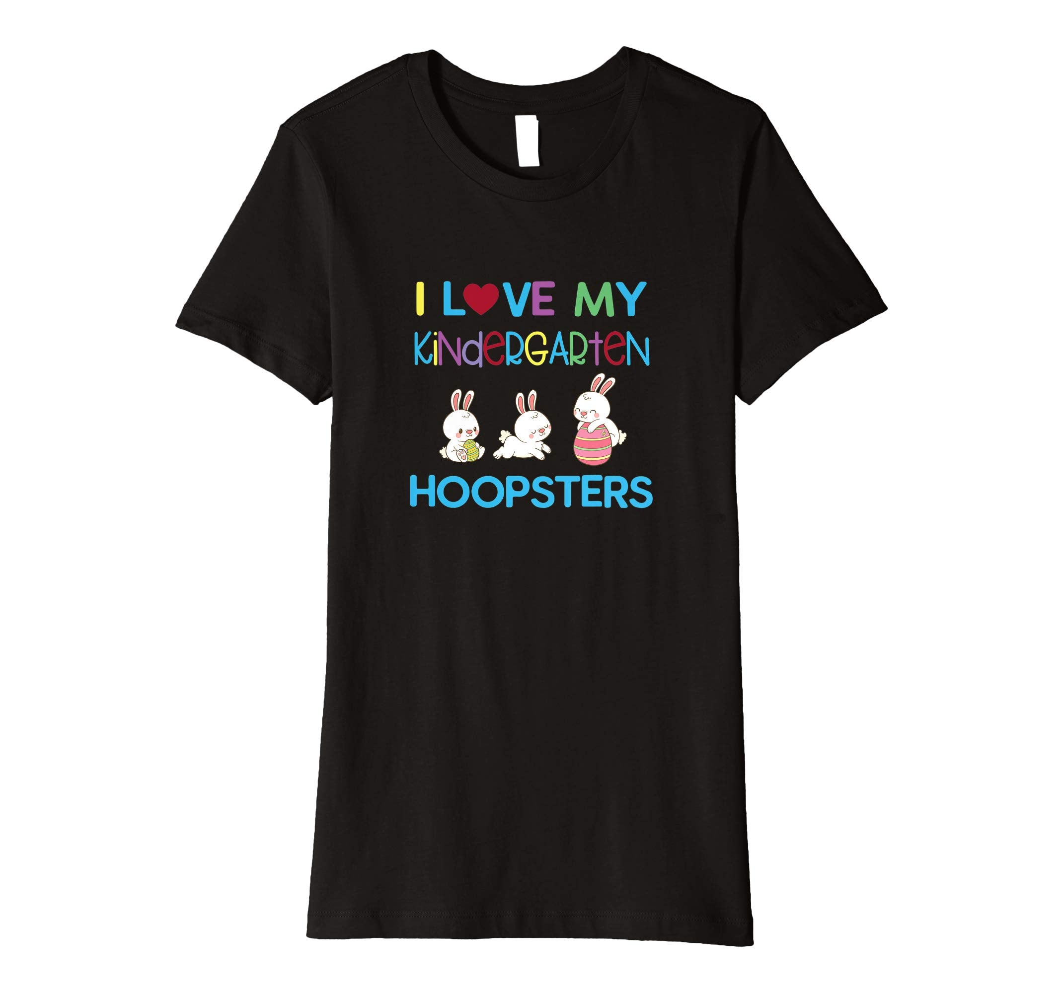 I Love My Kindergarten Hopsters Cool Easter Kids Shirt