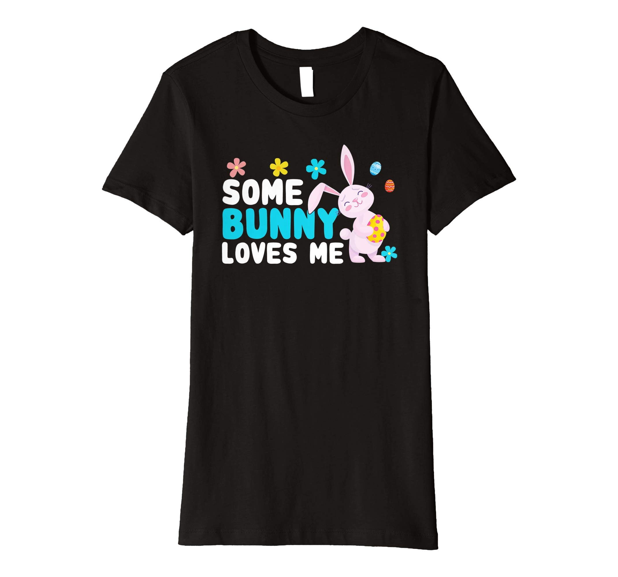 Easter T-Shirt Some Bunny Loves Me Cute Pun Rabbit