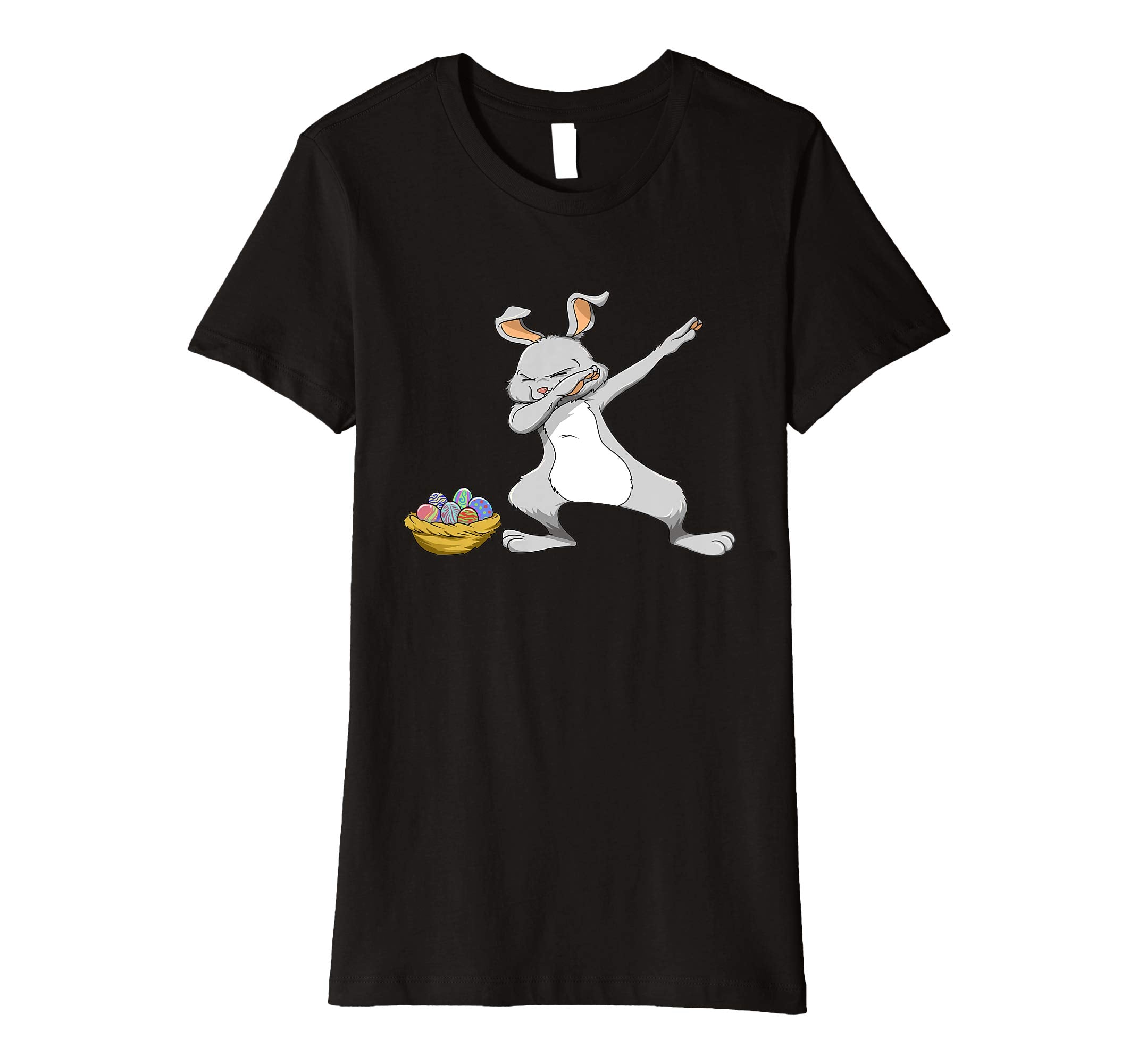 Easter Bunny T-Shirt Illustration Dabbing Gift