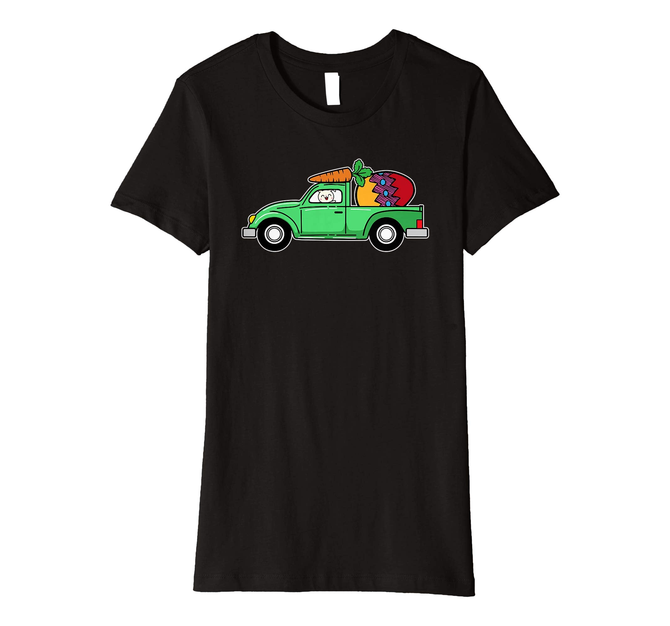 Easter Egg Carrot In A Pick Up Truck T Shirt Easter Bunny