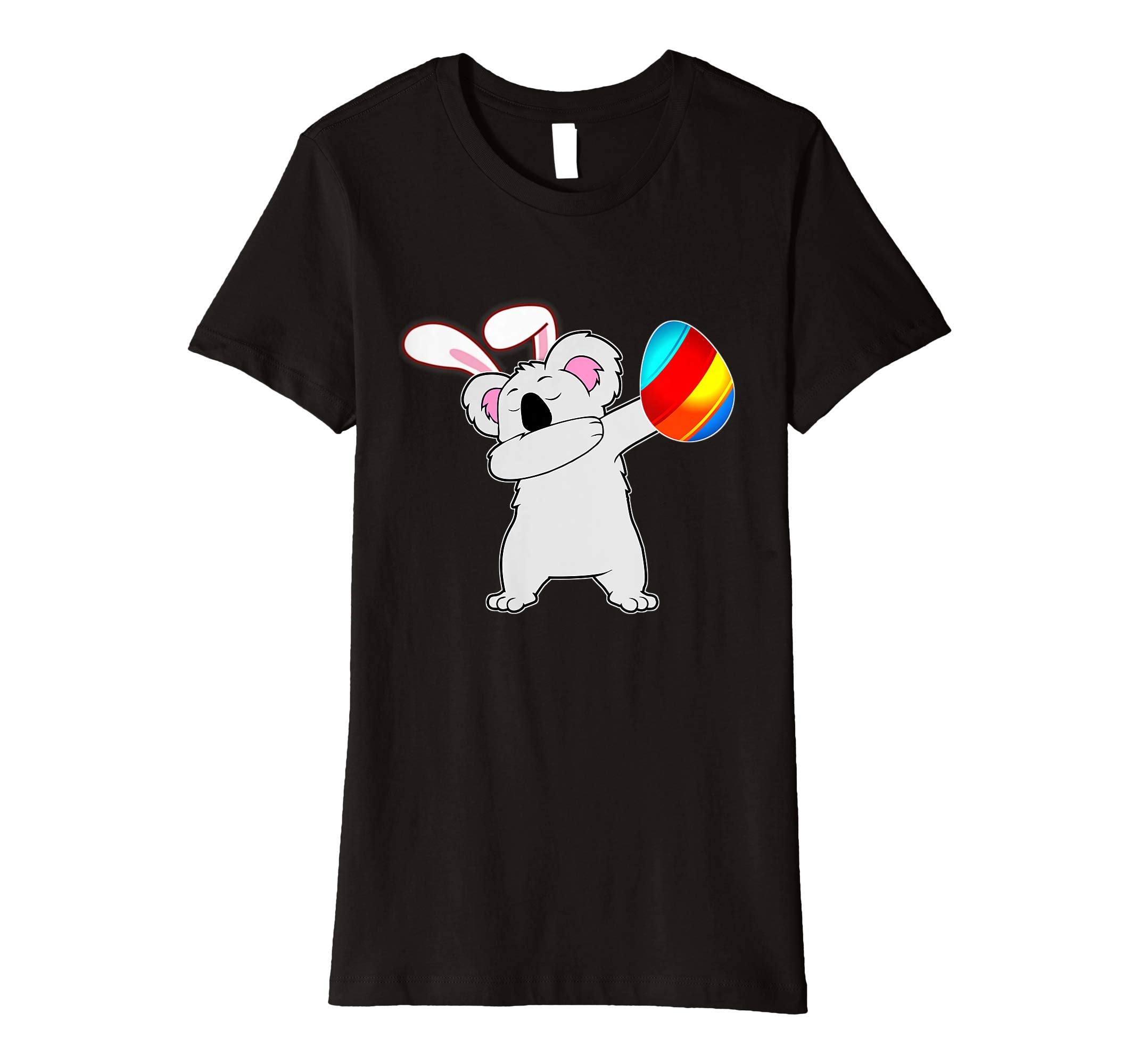 Easter Bunny Dabbing Koala Bear Tshirt Egg Ears Animal Gift