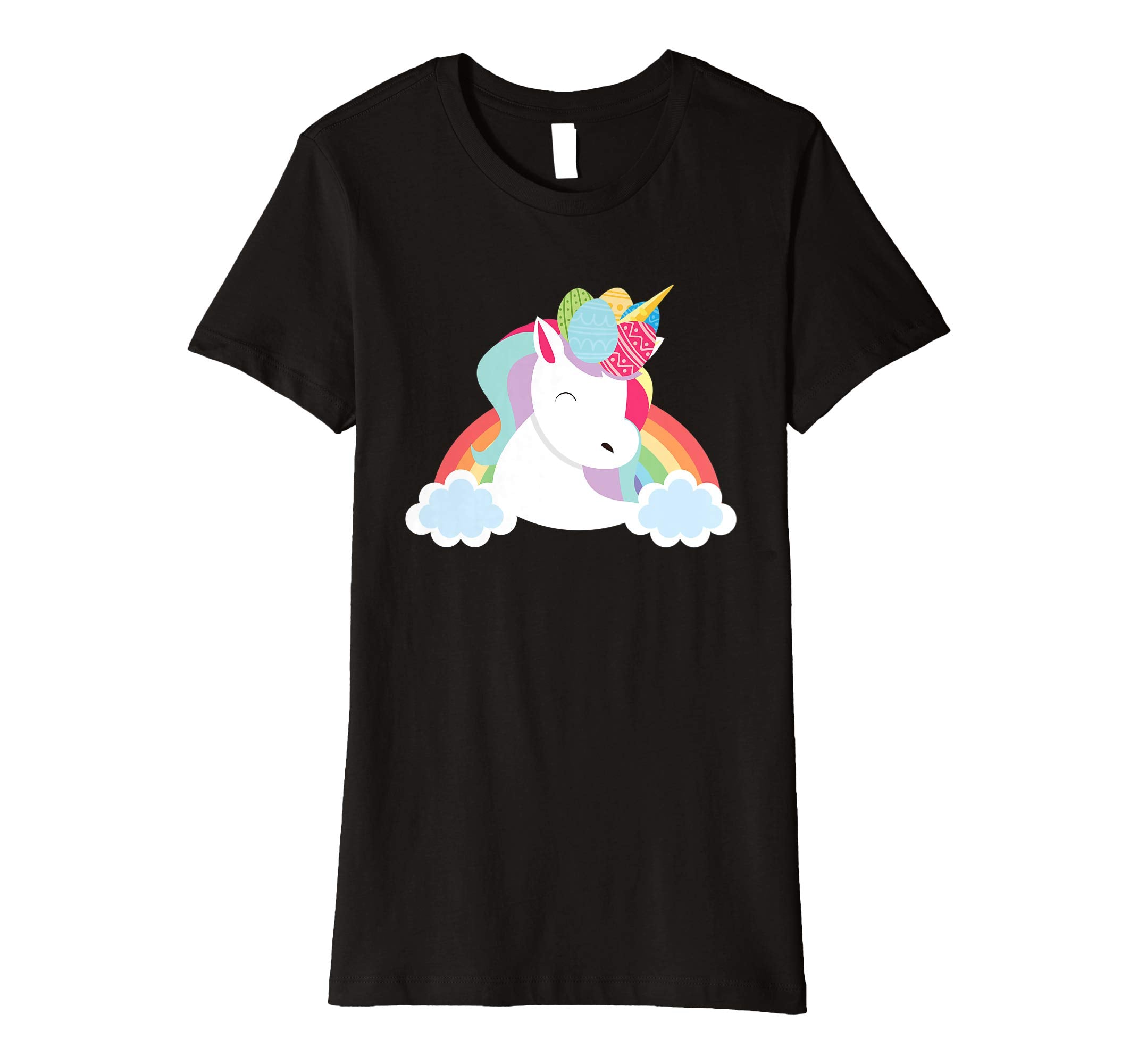 Cool Unicorn With Easter Eggs On Horn Outfit Shirt Gift