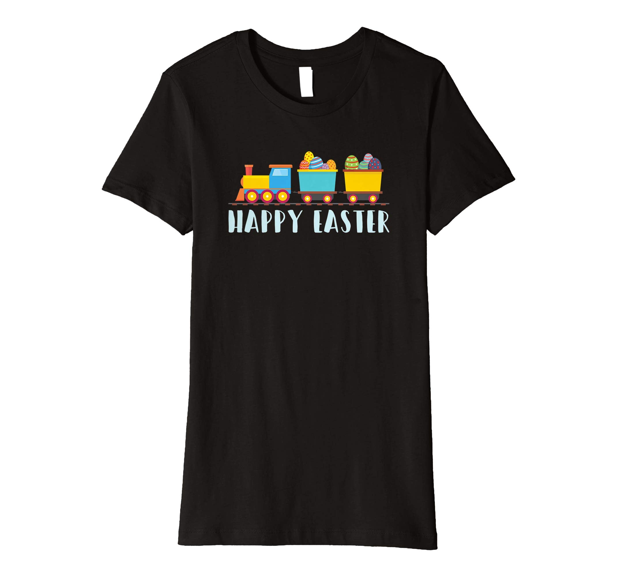 Happy Easter Cute Train With Easter Egg T Shirt Gift