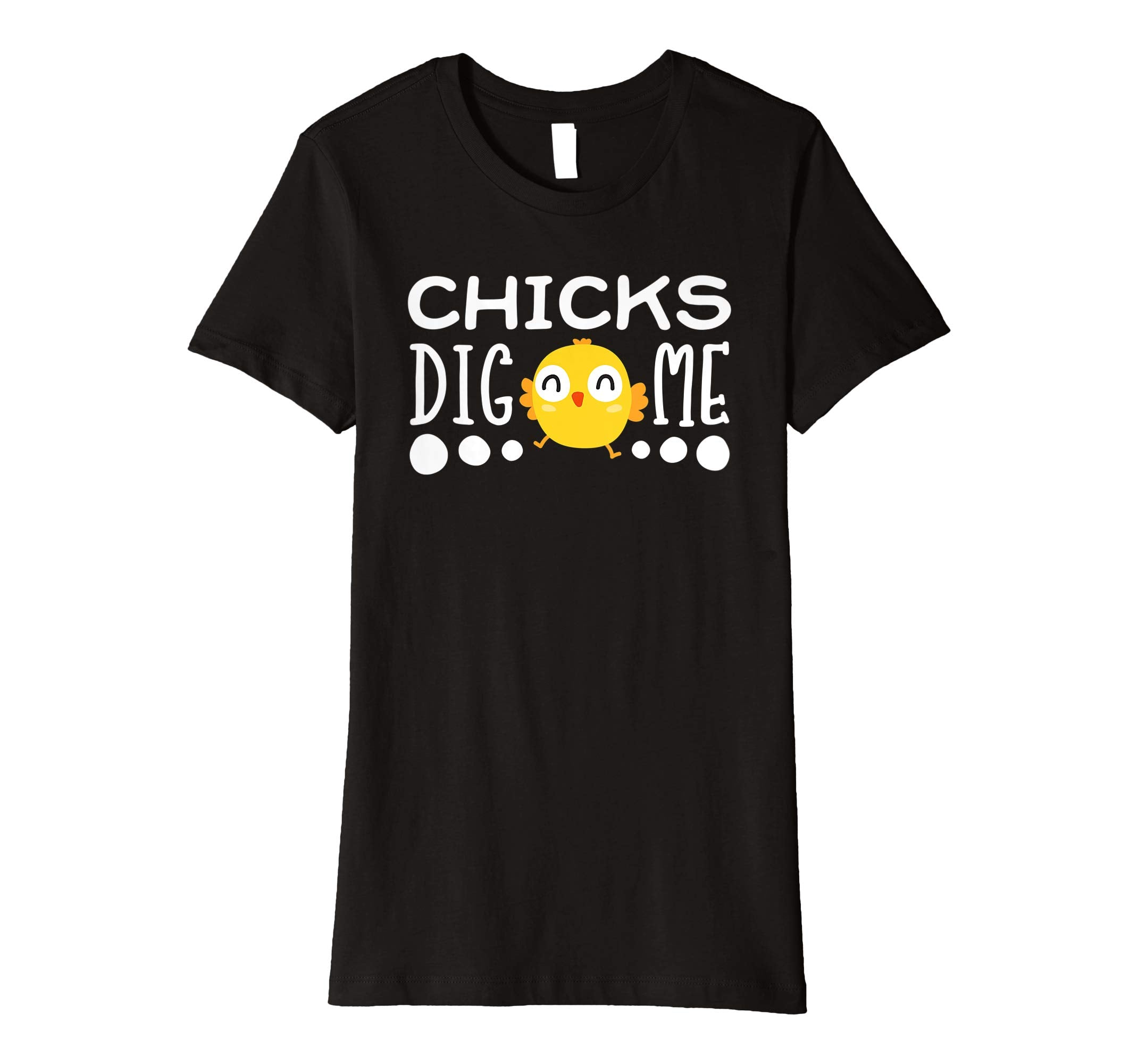 Chicks Dig Me Egg Hunt Happy Easter Kids Boys Girls T Shirt
