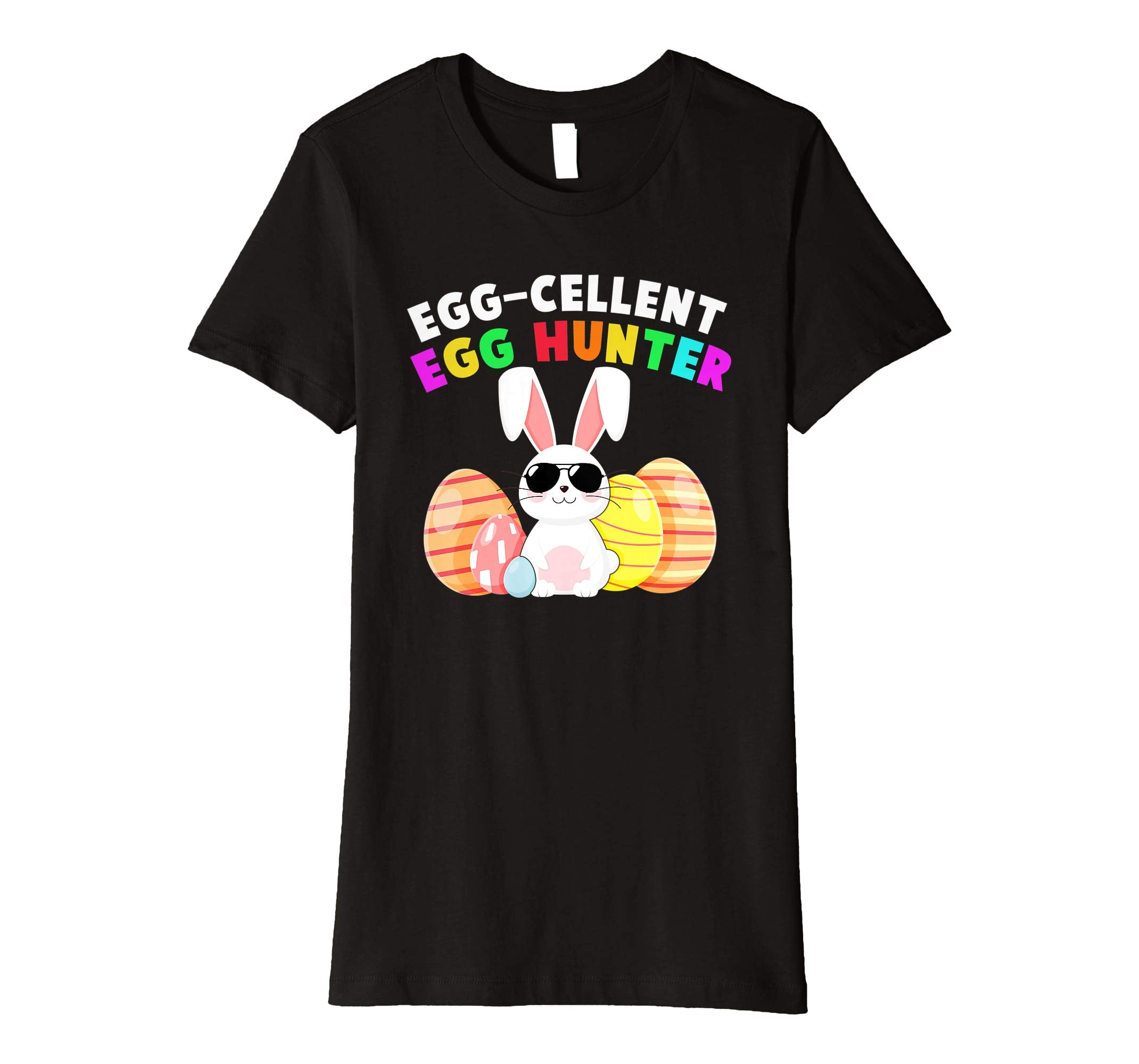 Egg-cellent Egg Hunter Easter T-Shirt Boys Girls Bunny Gift