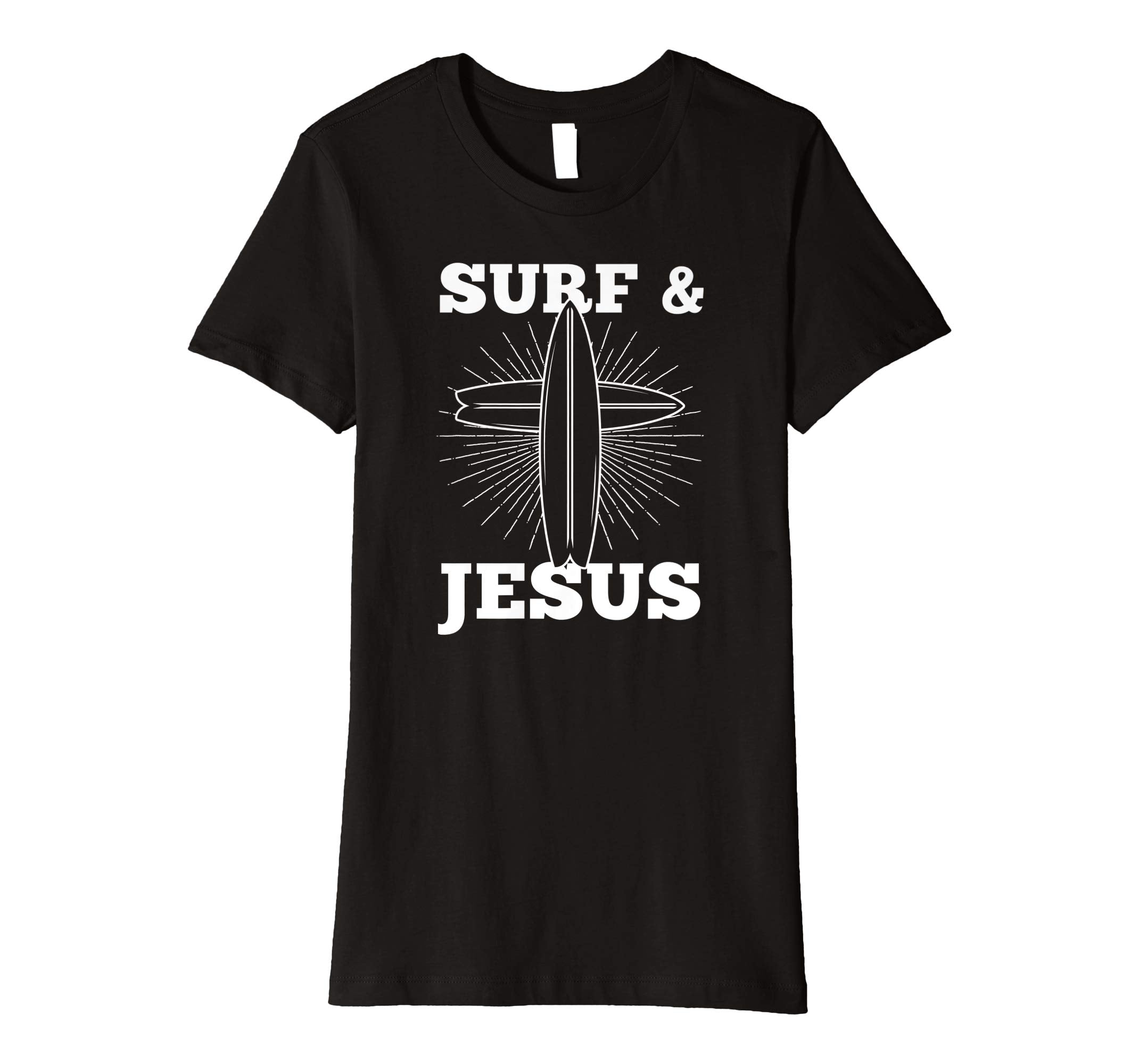 Surf And Jesus Christian Easter Bible Verse Gift T-Shirt