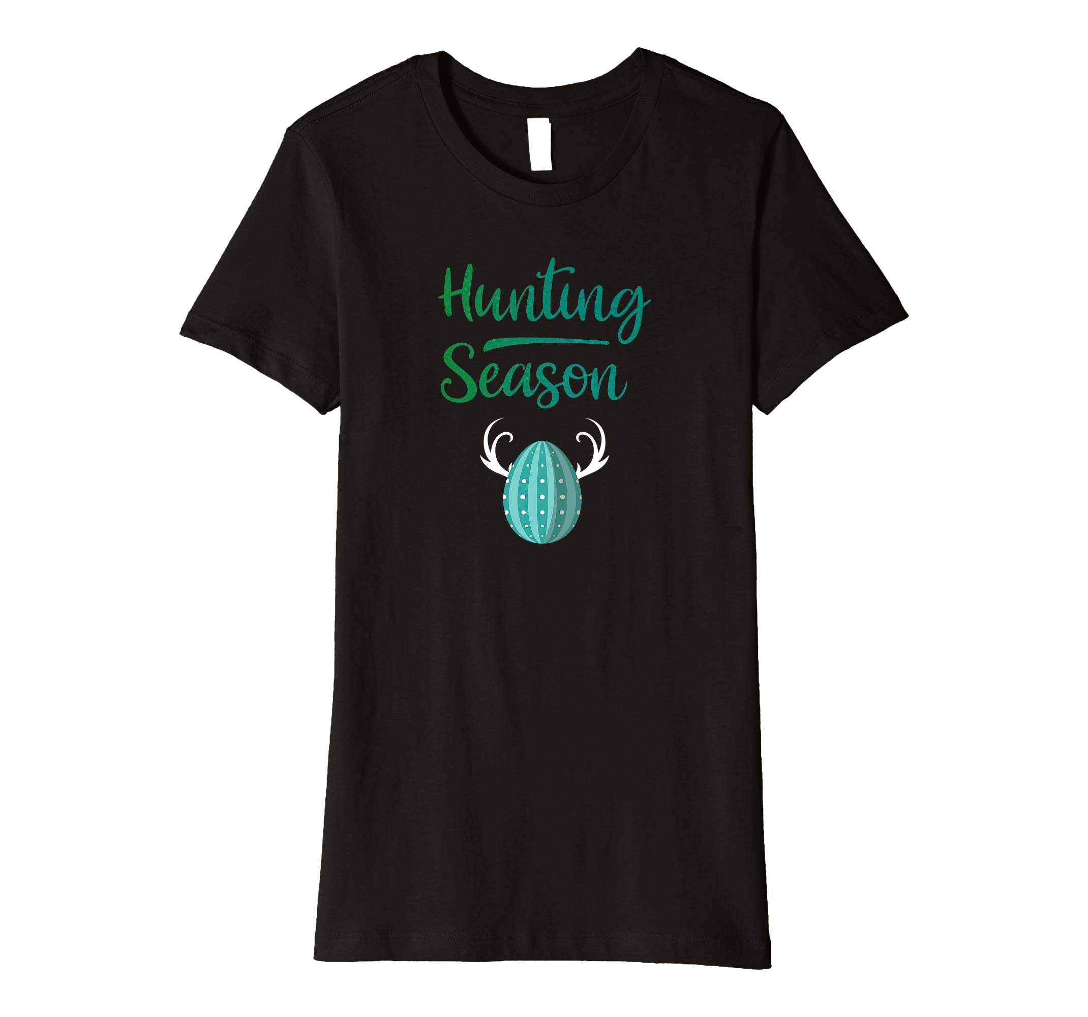 Hunting Season Easter Rabbit Eggs Cute Bunny Shirt