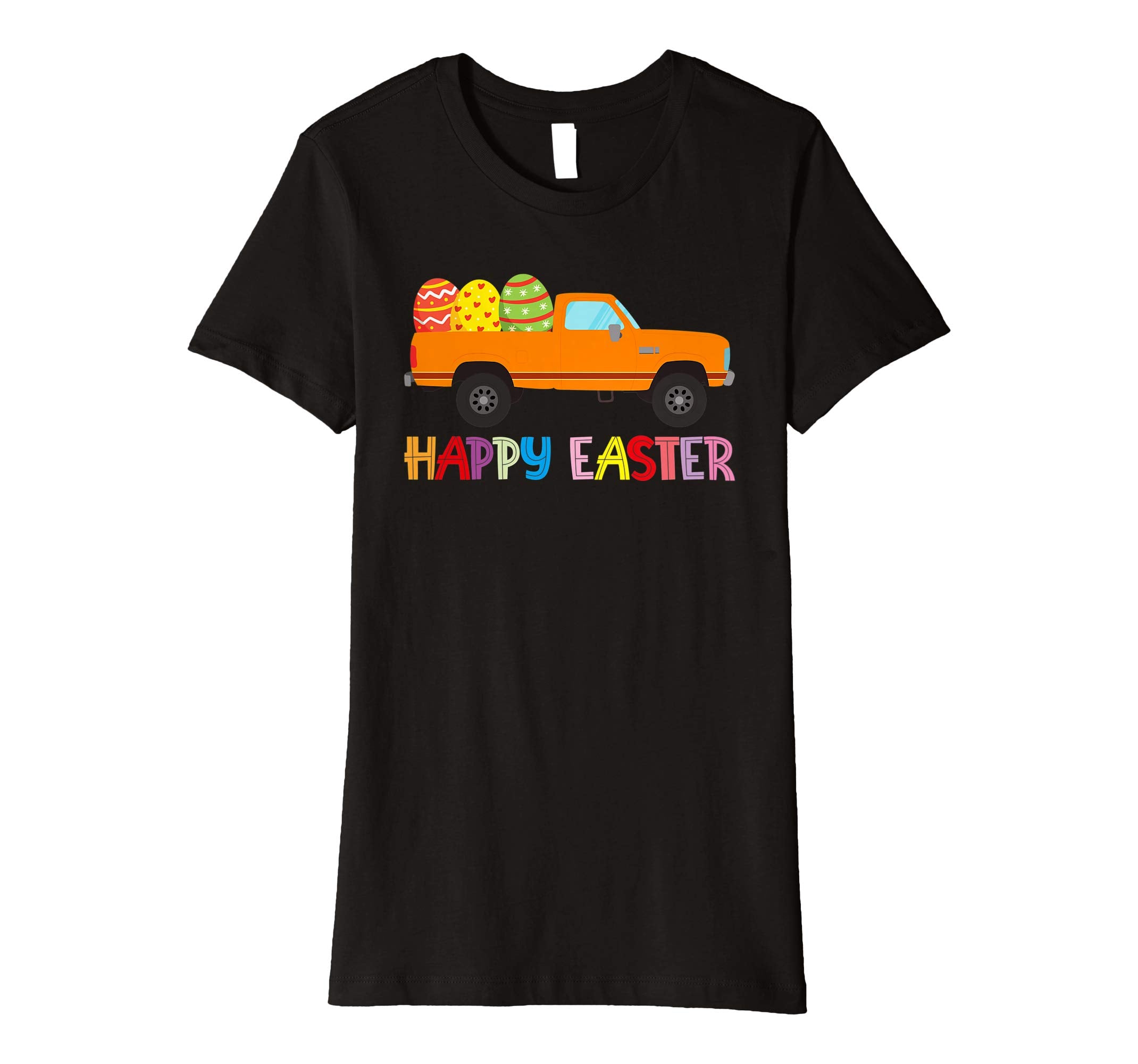 Happy Easter Truck Egg Hunt Is On Kids Boys Girls Shirt Gift