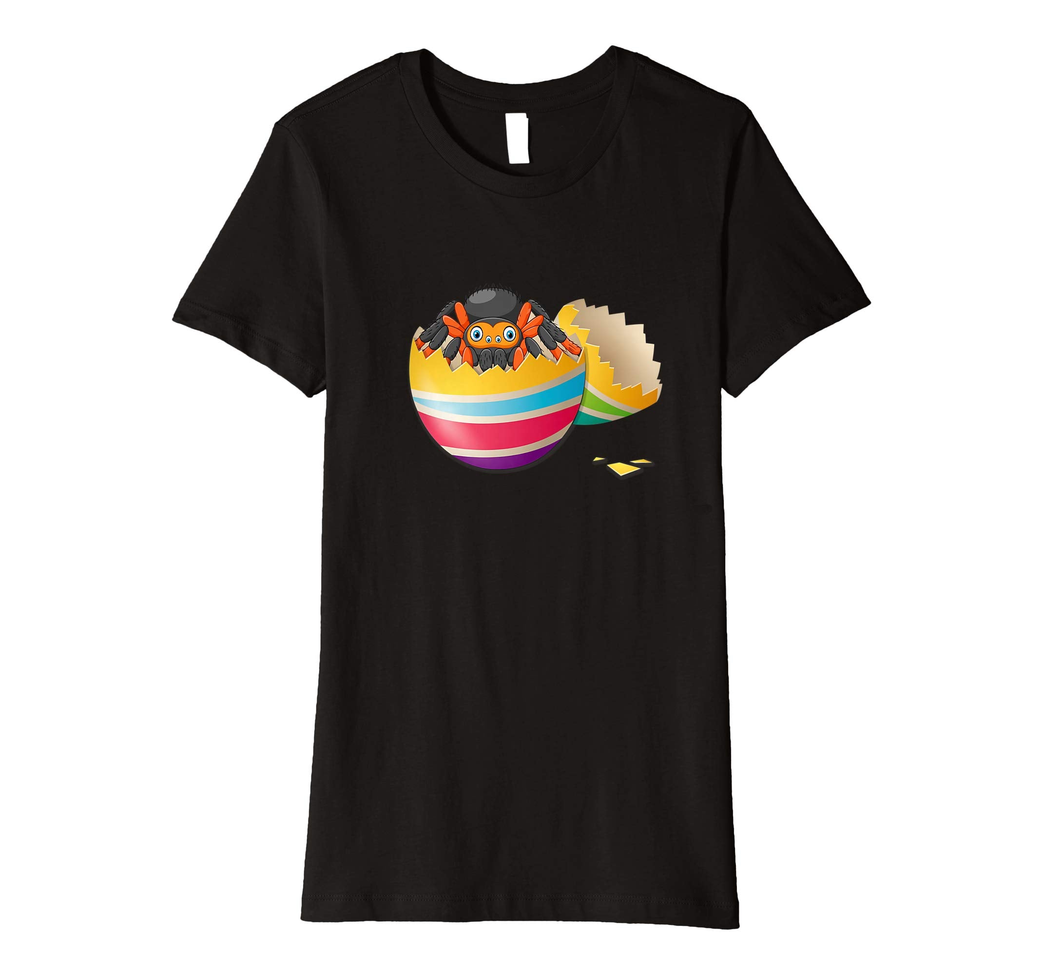 Baby Spider Hatching From Easter Egg Easter Day Shirt