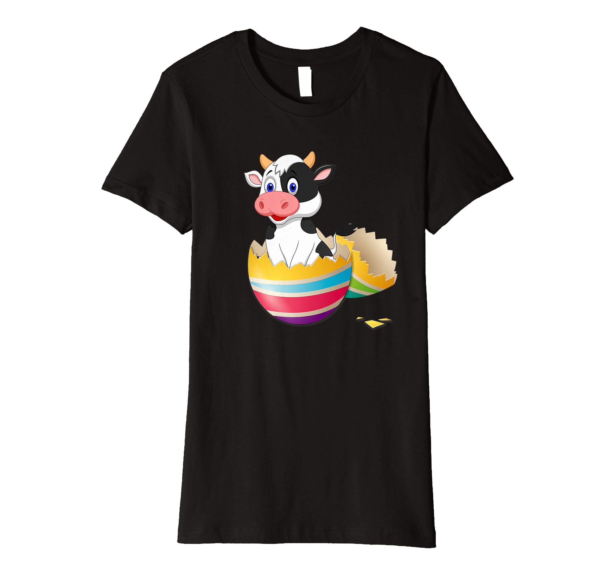 Baby Cow Hatching From Easter Egg Easter Day Shirt