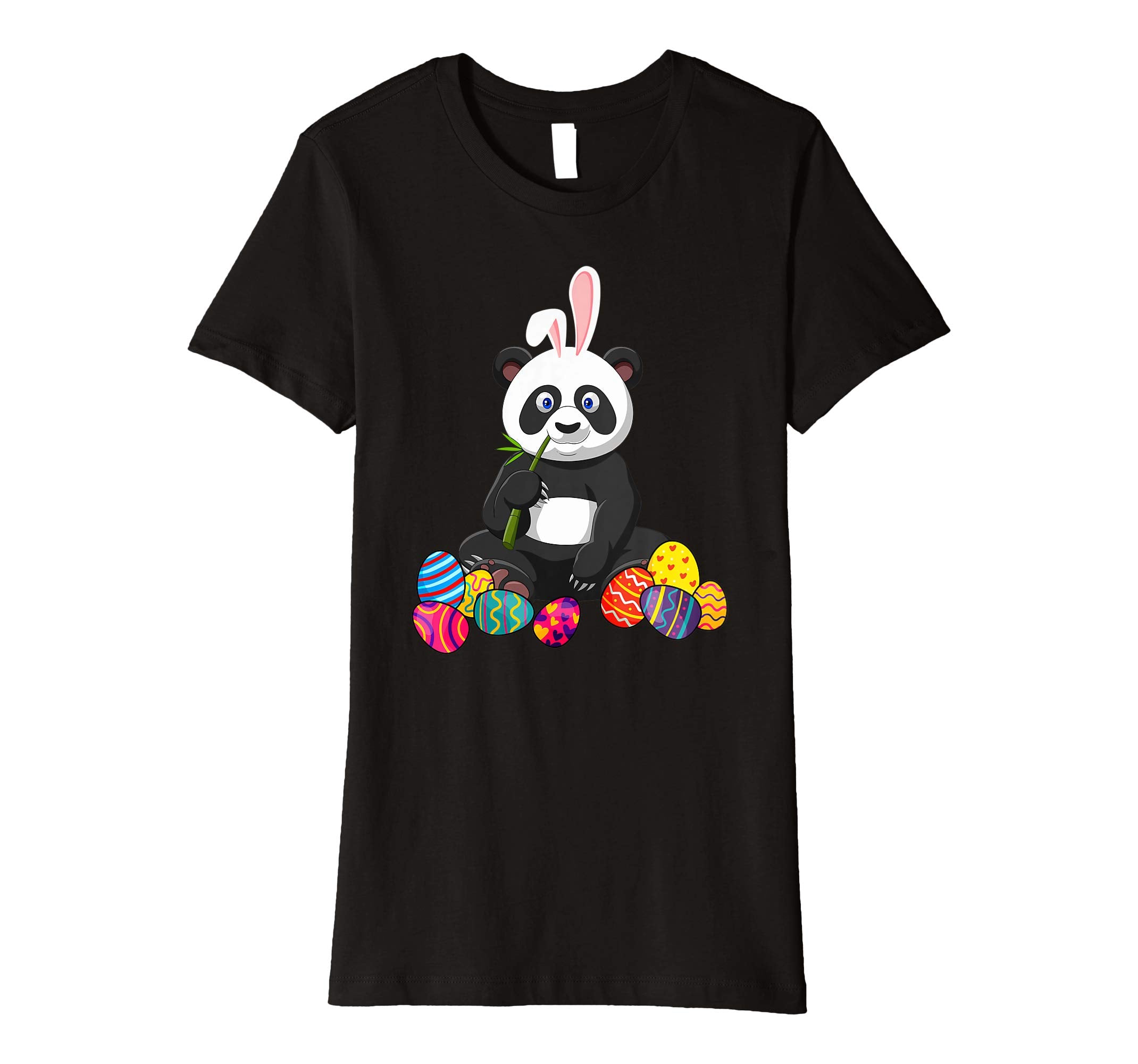 Panda Bunny Ear With Egg Easter Easter Day Shirt