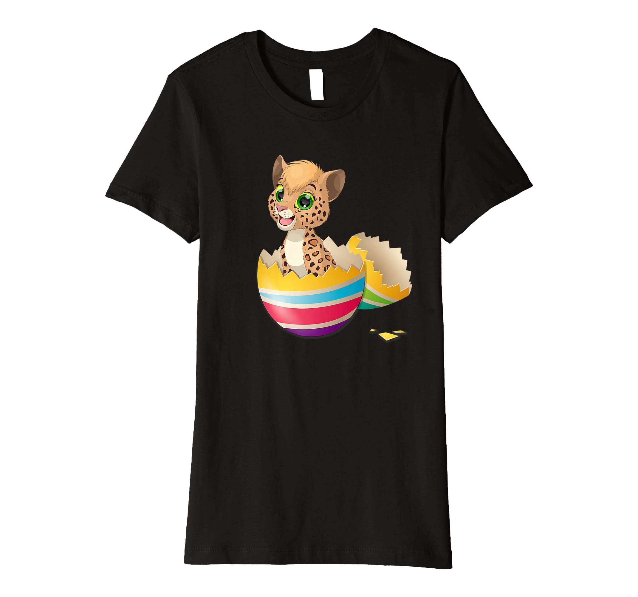 Baby Leopard Hatching From Easter Egg Easter Day Shirt