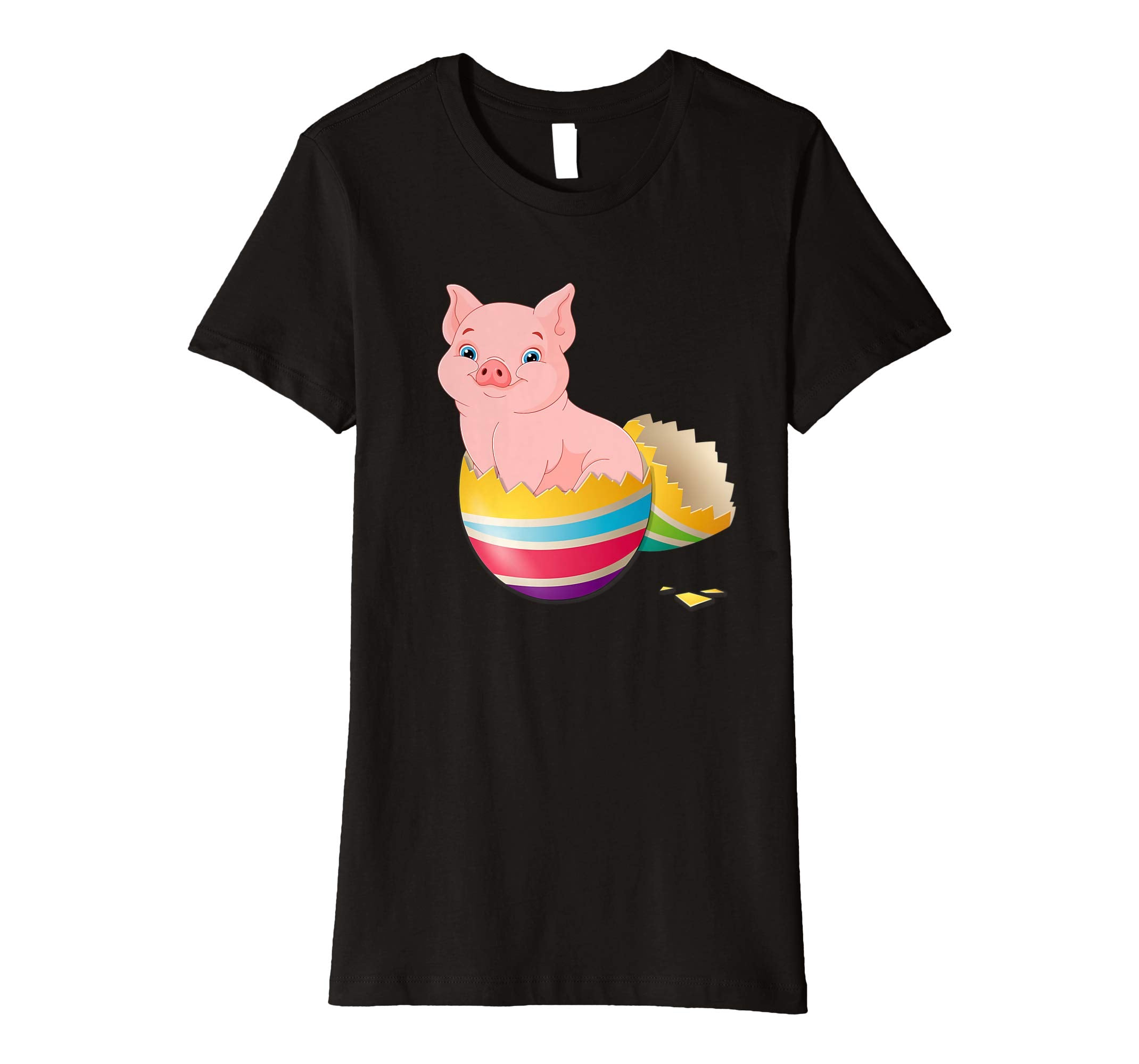 Baby Pig Hatching From Easter Egg Easter Day Shirt