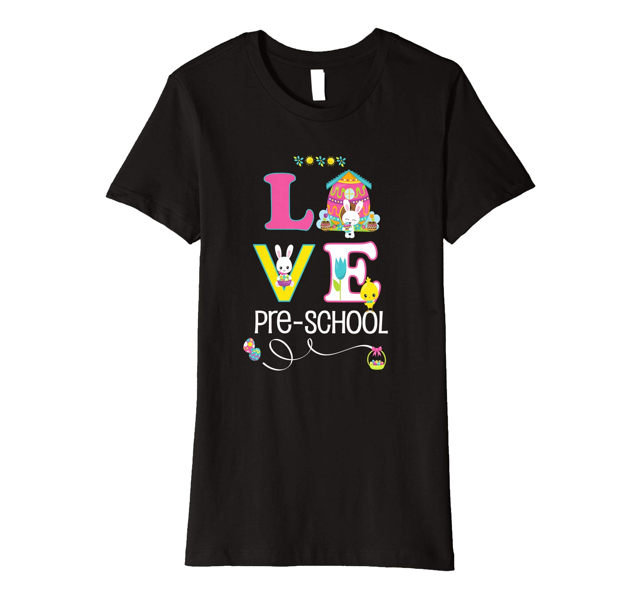 Pre-School Easter Teacher &amp; Students Cute Love Shirt