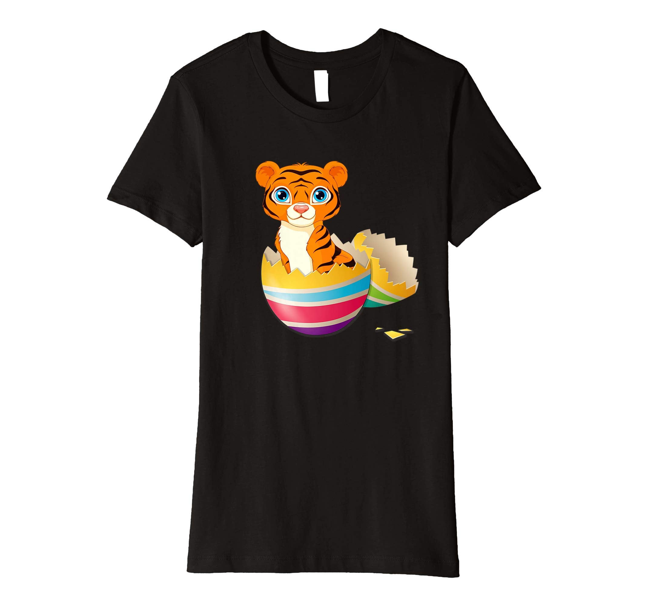 Baby Tiger Hatching From Easter Egg Easter Day Shirt