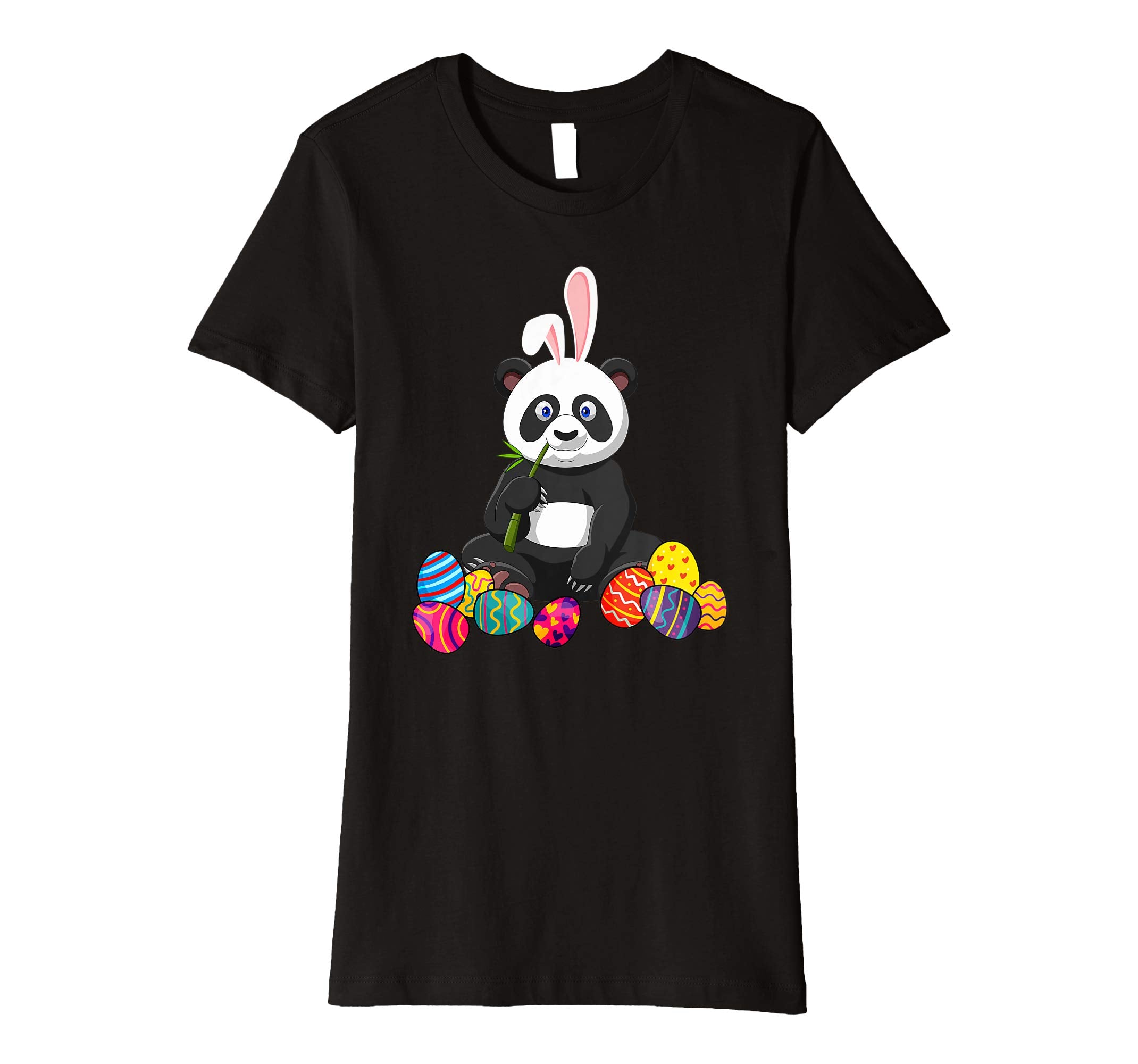 Panda Bunny Ear With Egg Easter Easter Day Shirt