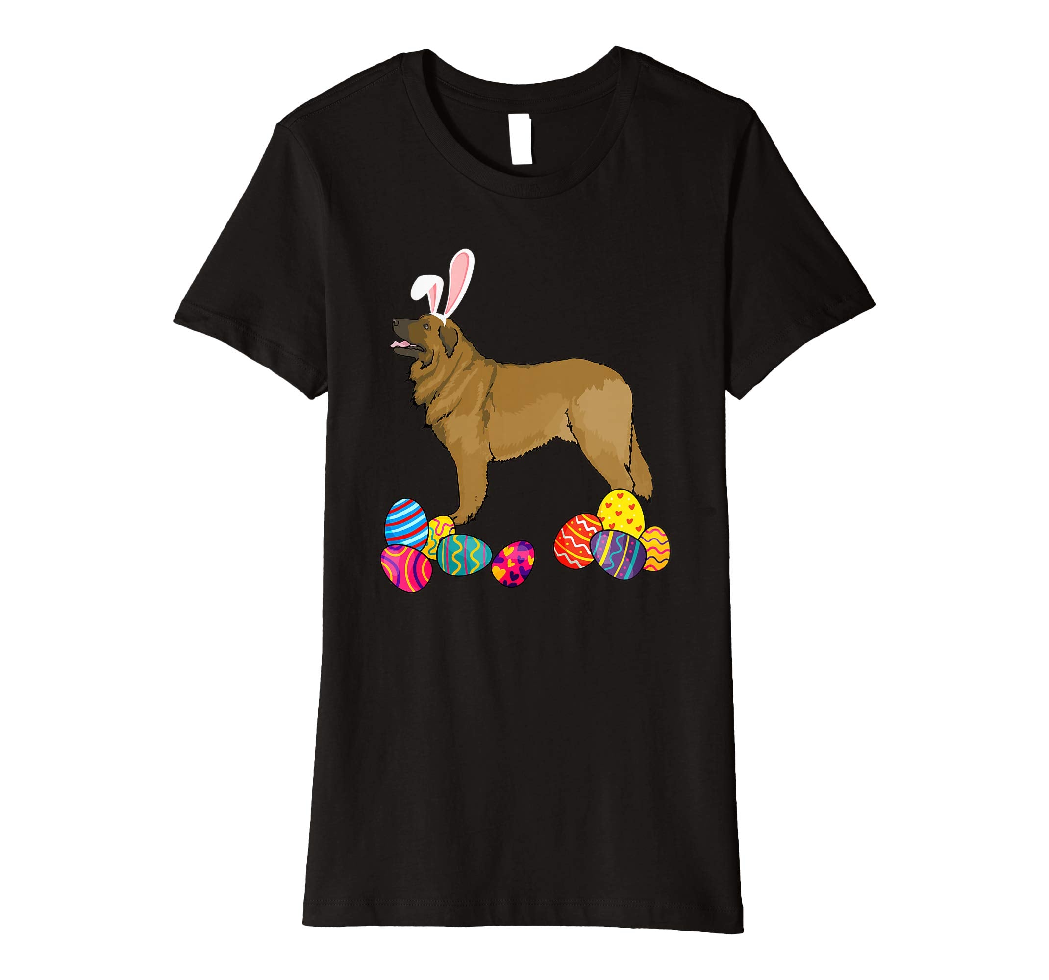 Leonberger Bunny Ear With Egg Easter Easter Day Shirt