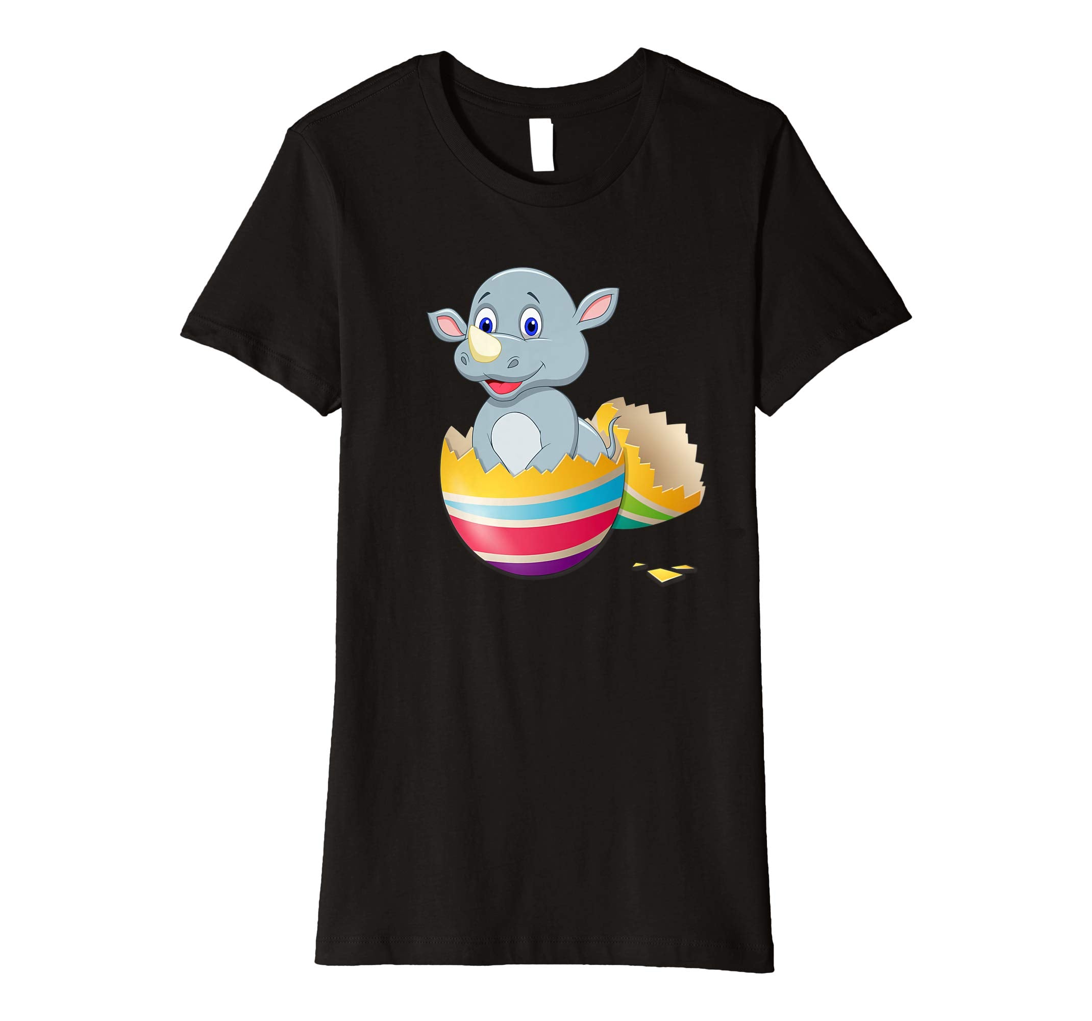 Baby Rhino Hatching From Easter Egg Easter Day Shirt